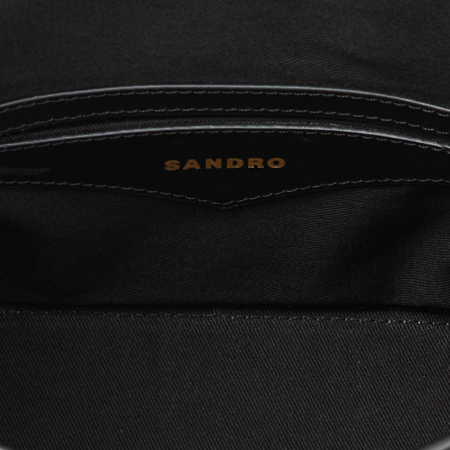 Petit sac seau bandoulière en cuir tangoso Noir