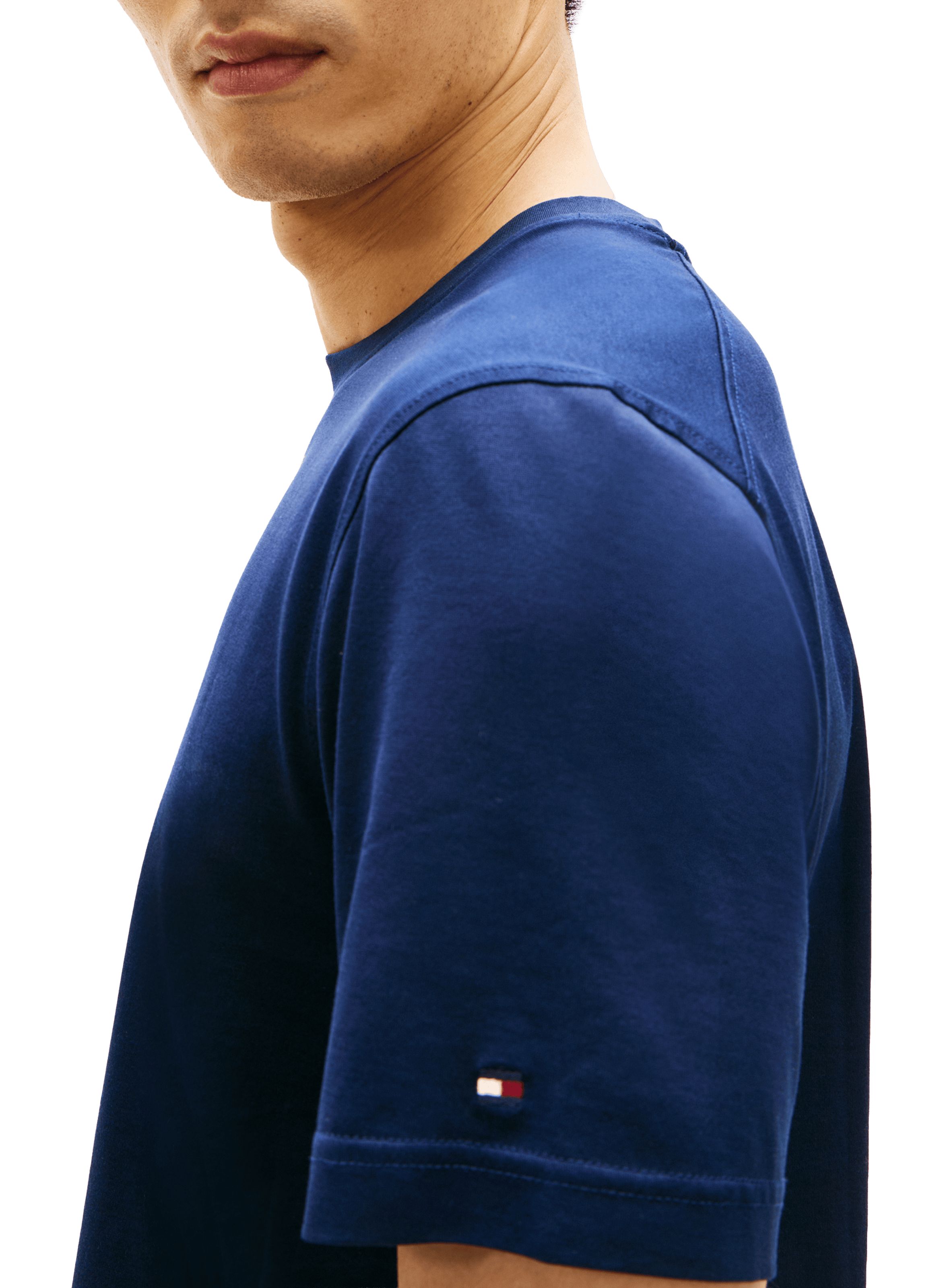 Short-Sleeve Cotton T-Shirt  TOMMY HILFIGER Blue
