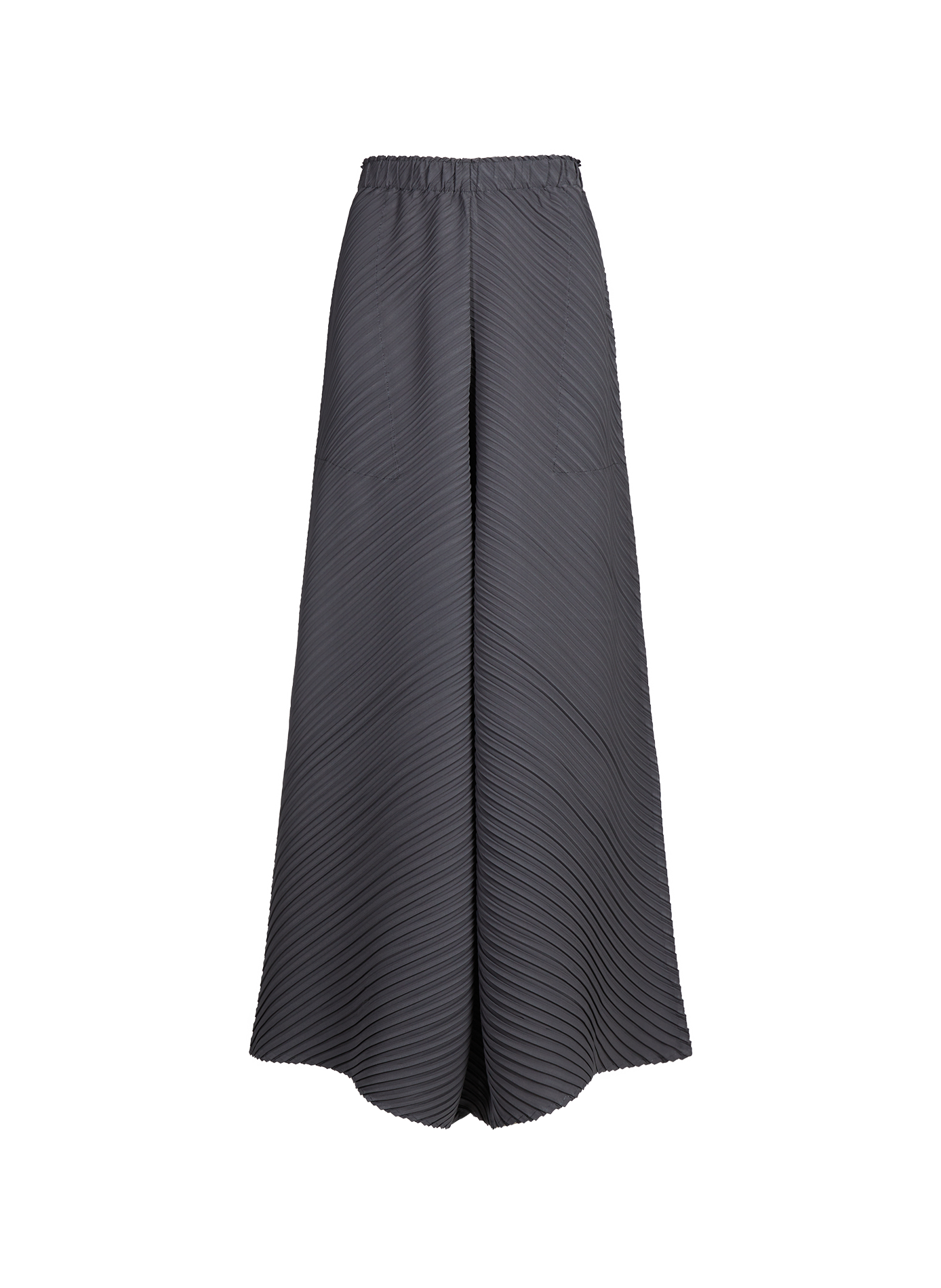 Wide Pleated Trousers ADOLFO DOMINGUEZ Grey