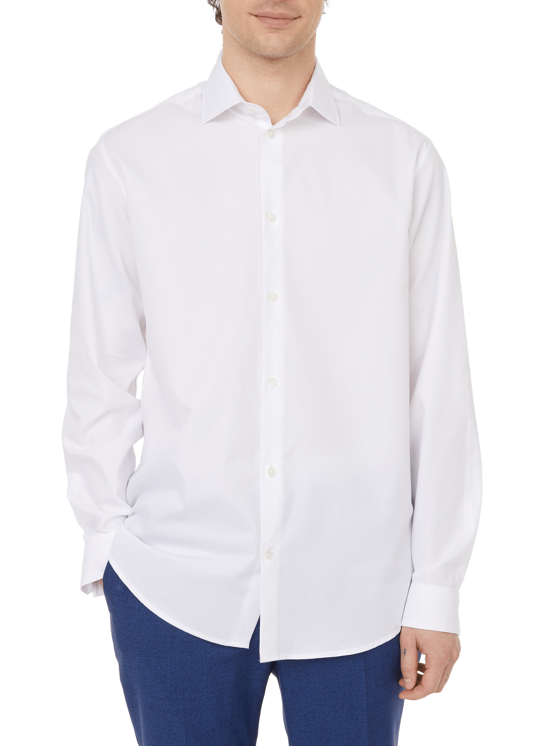 Cotton shirt AU PRINTEMPS PARIS White