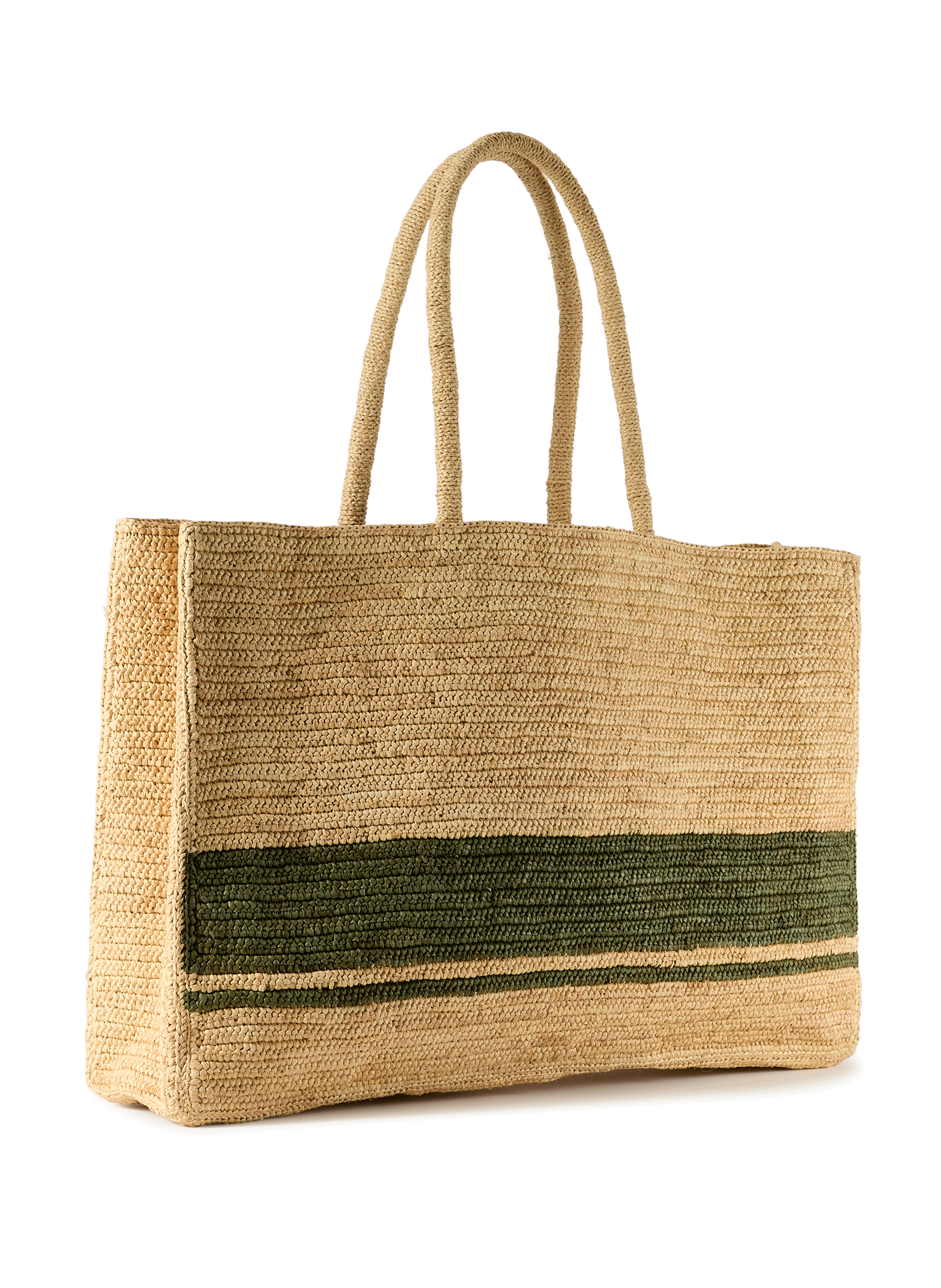 Sac cabans en raphia SAISON 1865 Multicolore