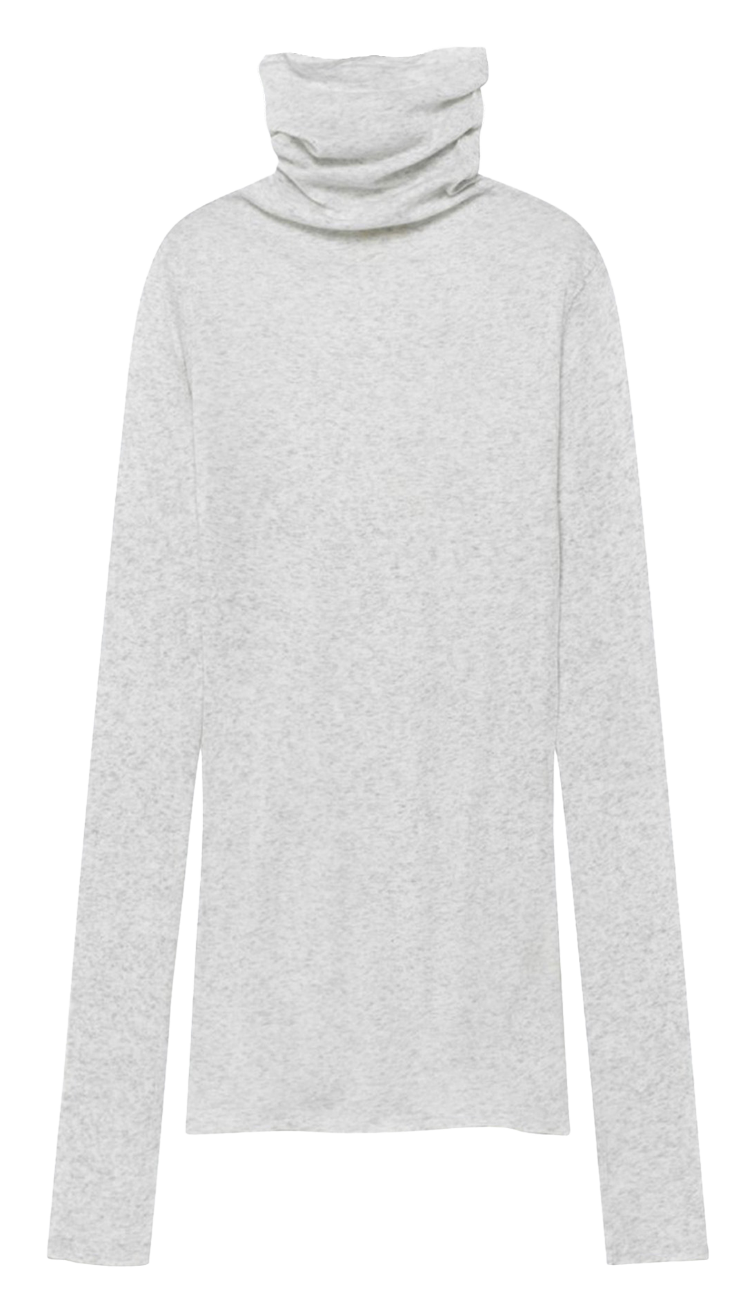 Sous-pull ajusté en jersey de coton massachusetts Gris
