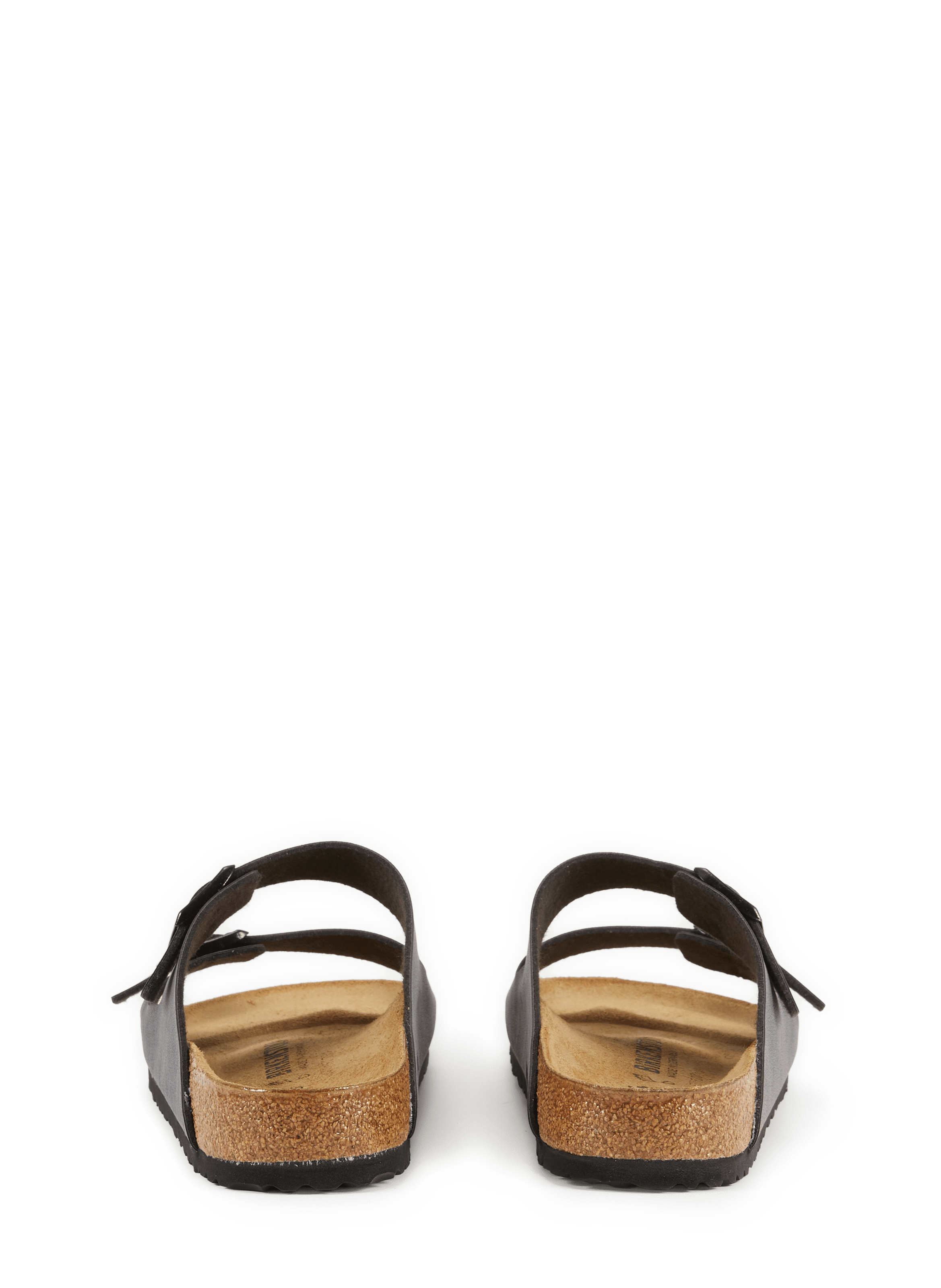 Sandales plates Arizona BIRKENSTOCK Gris