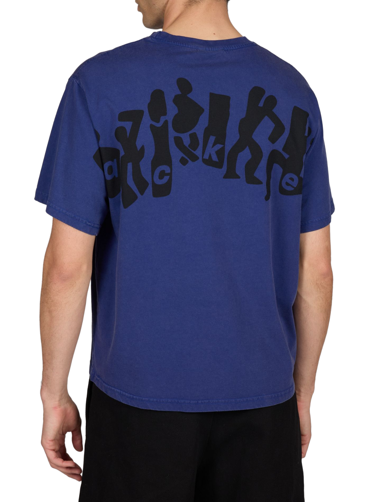 T-shirt à imprimé  JACKER. Bleu