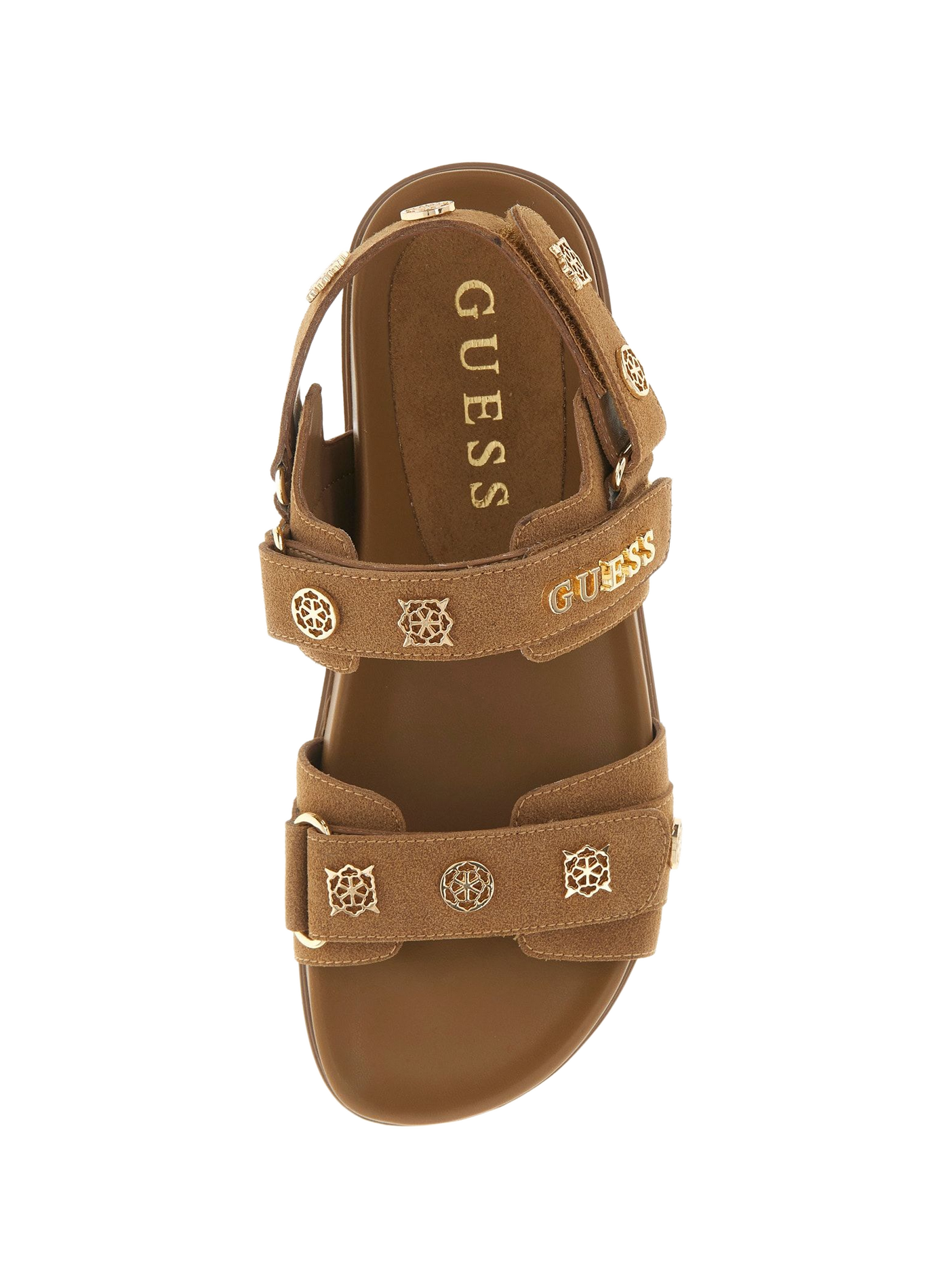 Flat sandals Floriz GUESS Brown