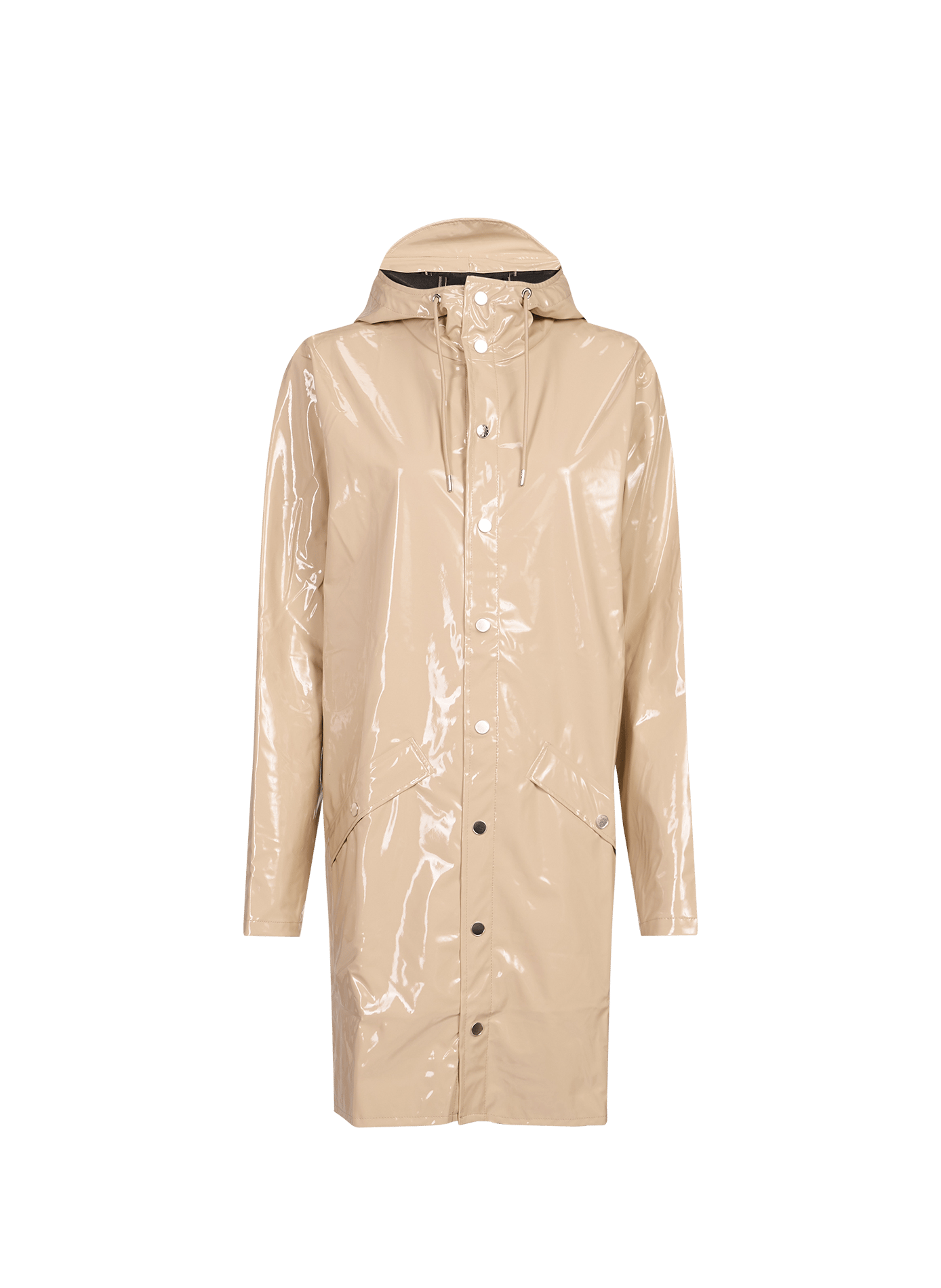 Lange regenjas met capuchon RAINS Blauw