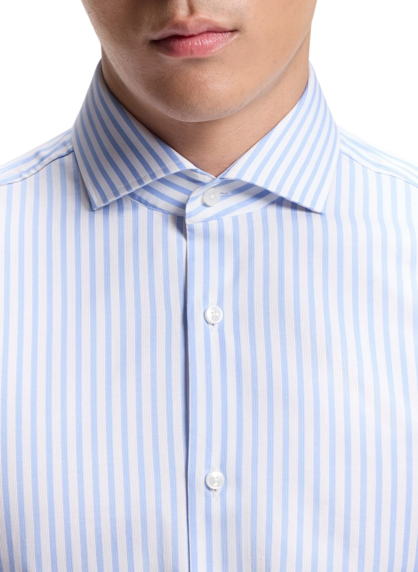 Straight Striped Shirt BOSS Blue