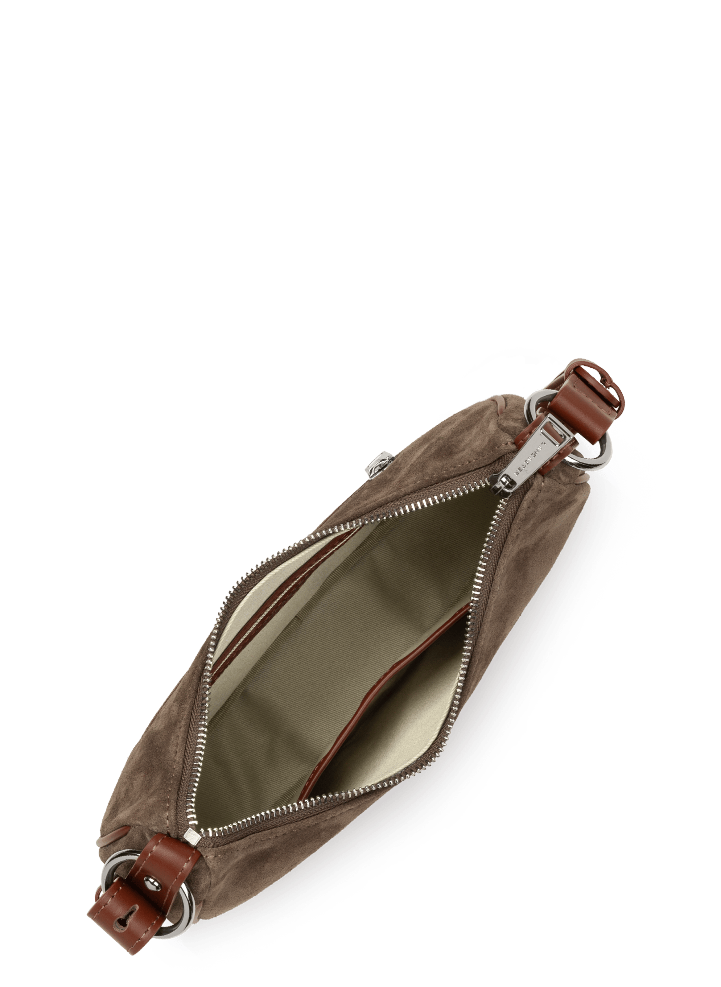 Petit sac besace - suède it | Marron LANCASTER Femme