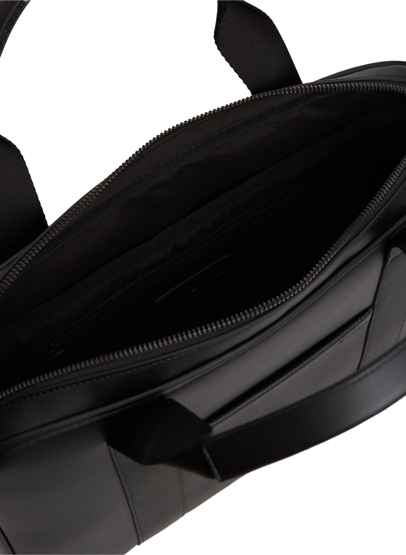 Smooth Zippered Laptop Bag TOMMY HILFIGER Black