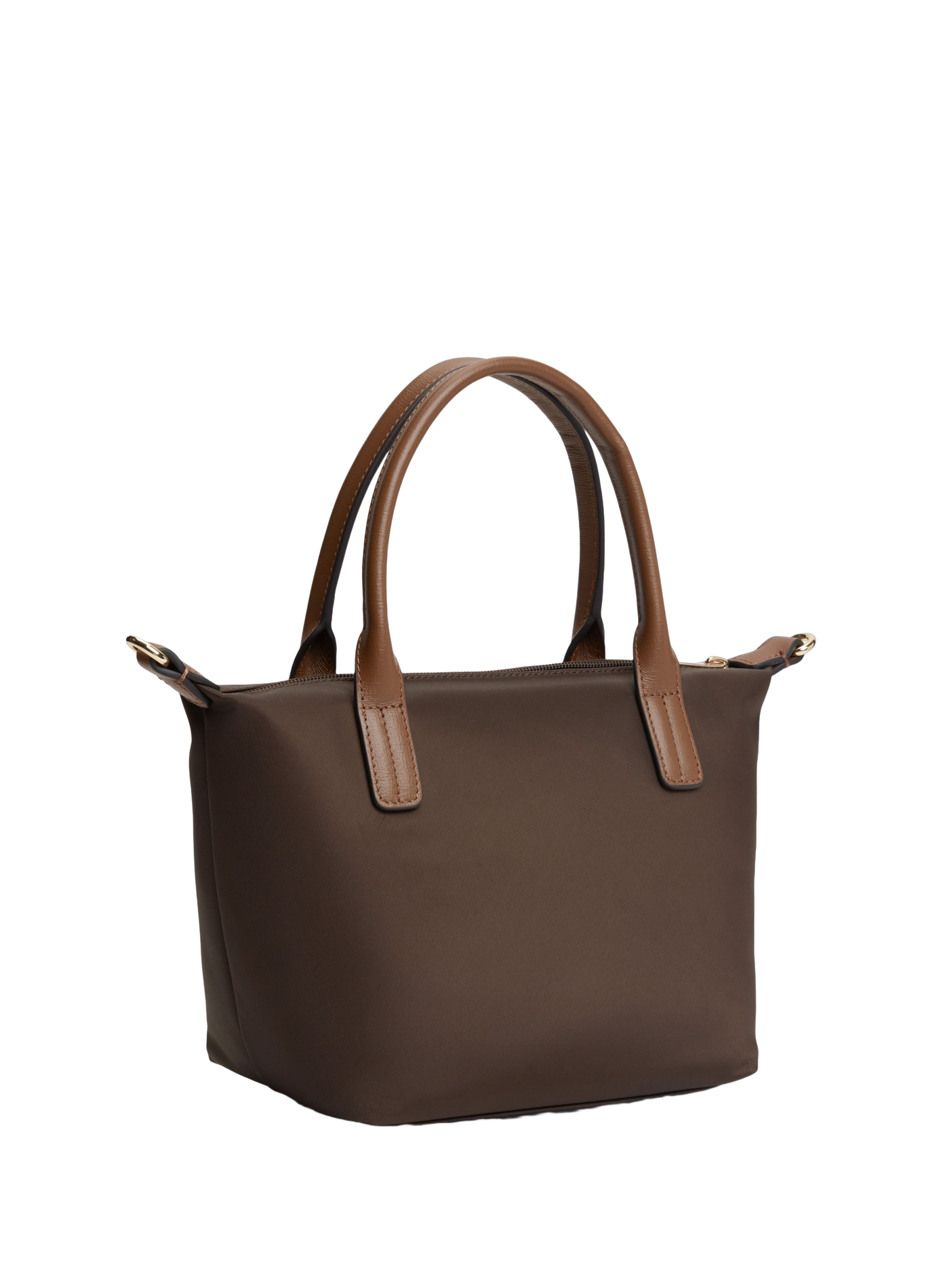 Sac à main en toile de nylon | Marron TOMMY HILFIGER Femme