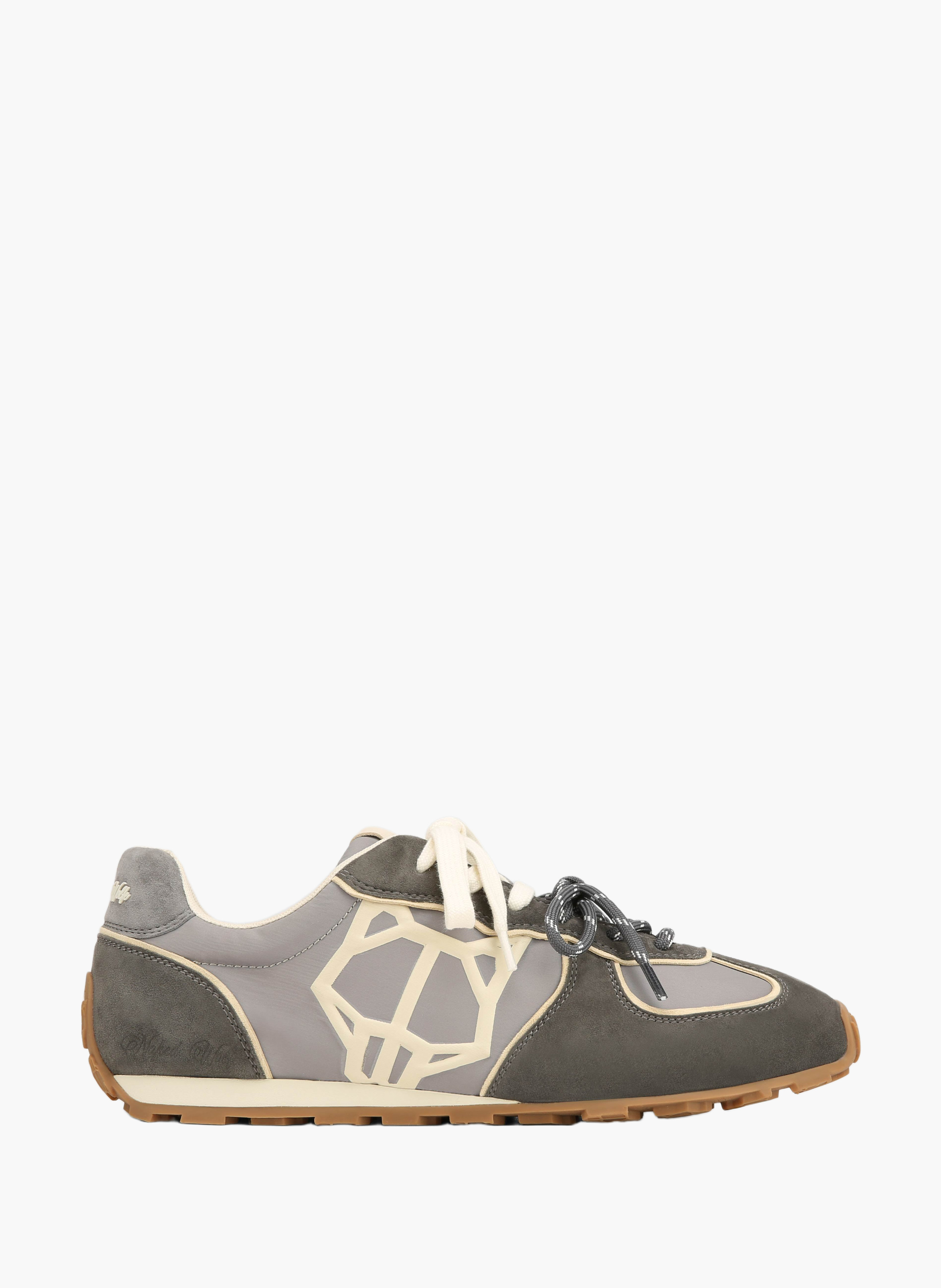 Baskets lightning en nylon NAKED WOLFE Gris