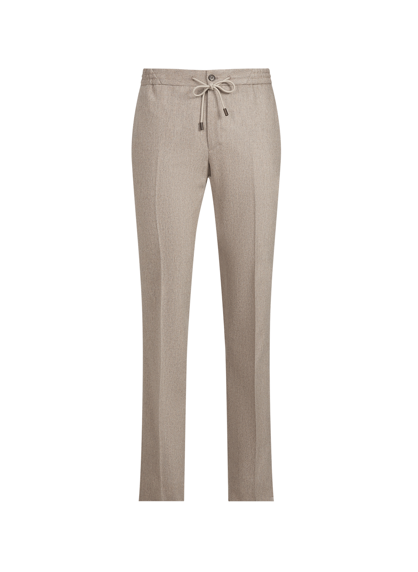 Gerade geschnittene Hose aus Wollmischung SLOWEAR Beige