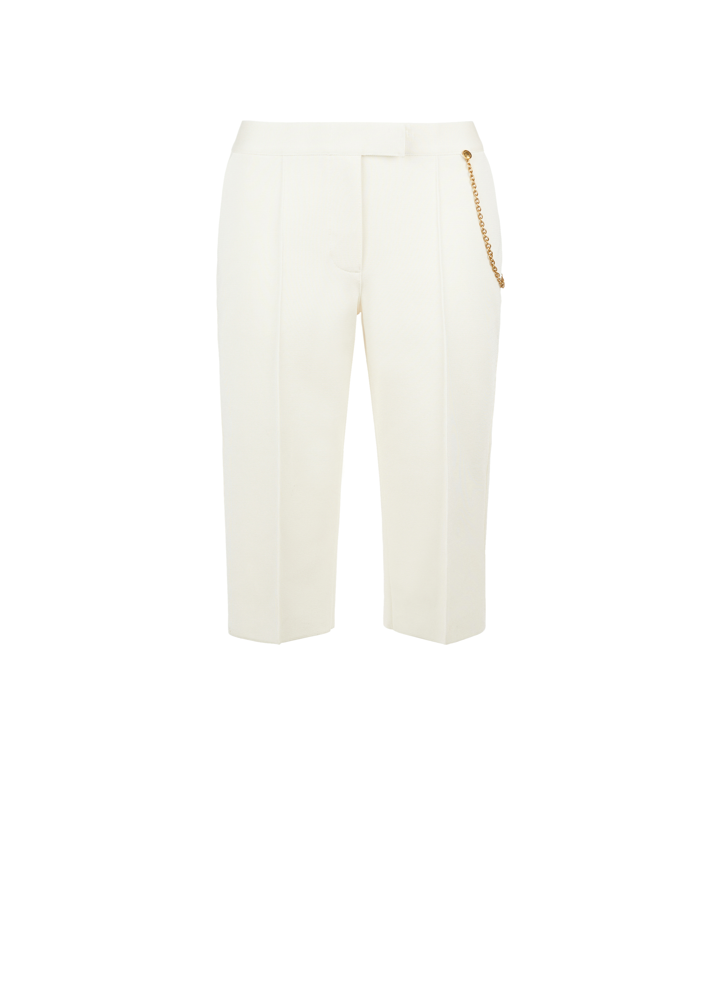 Pantacourt à pinces et chaîne