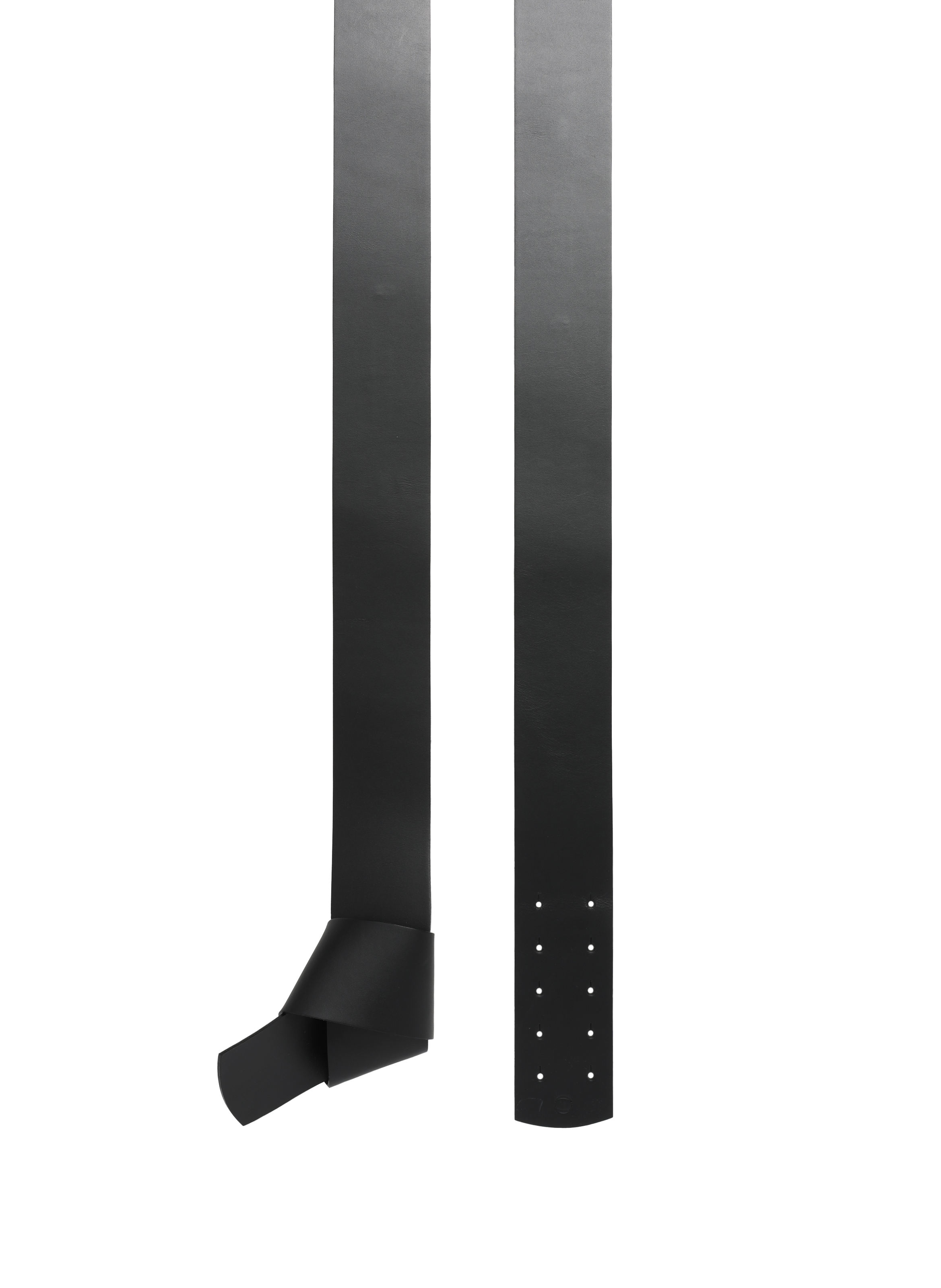 Ceinture la Nouée en cuir