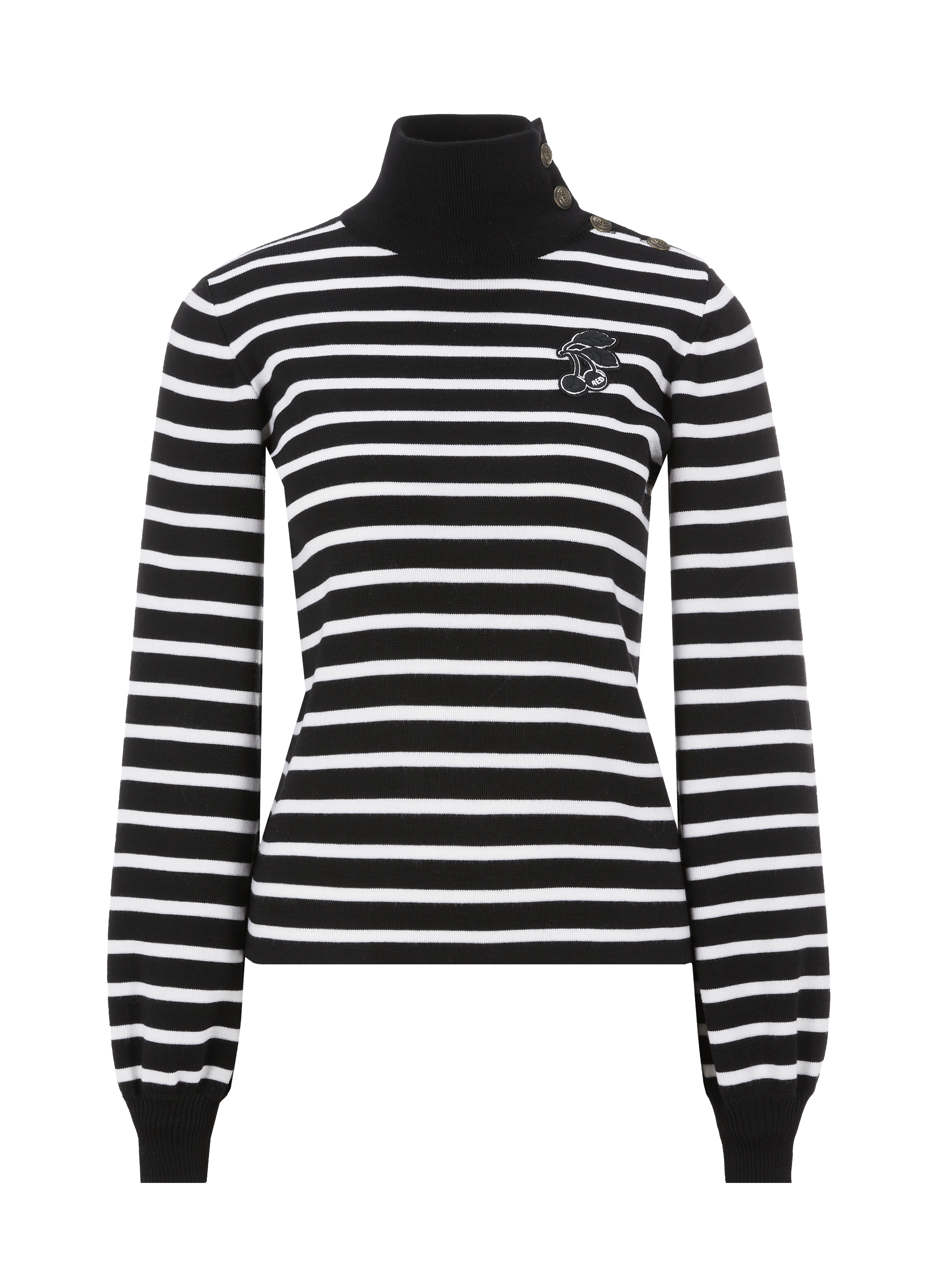 Pull en laine à rayures