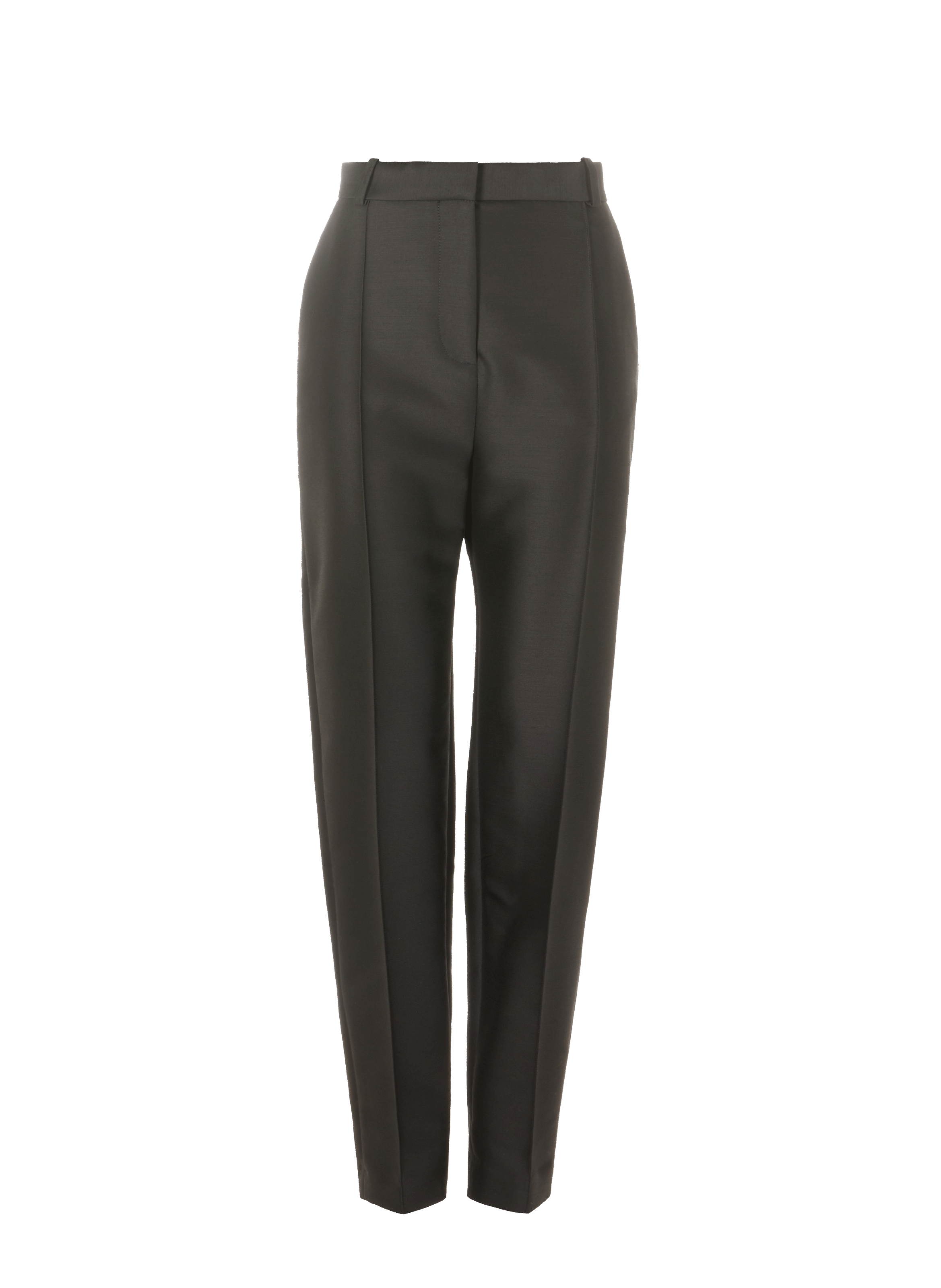 Pantalon en coton et laine