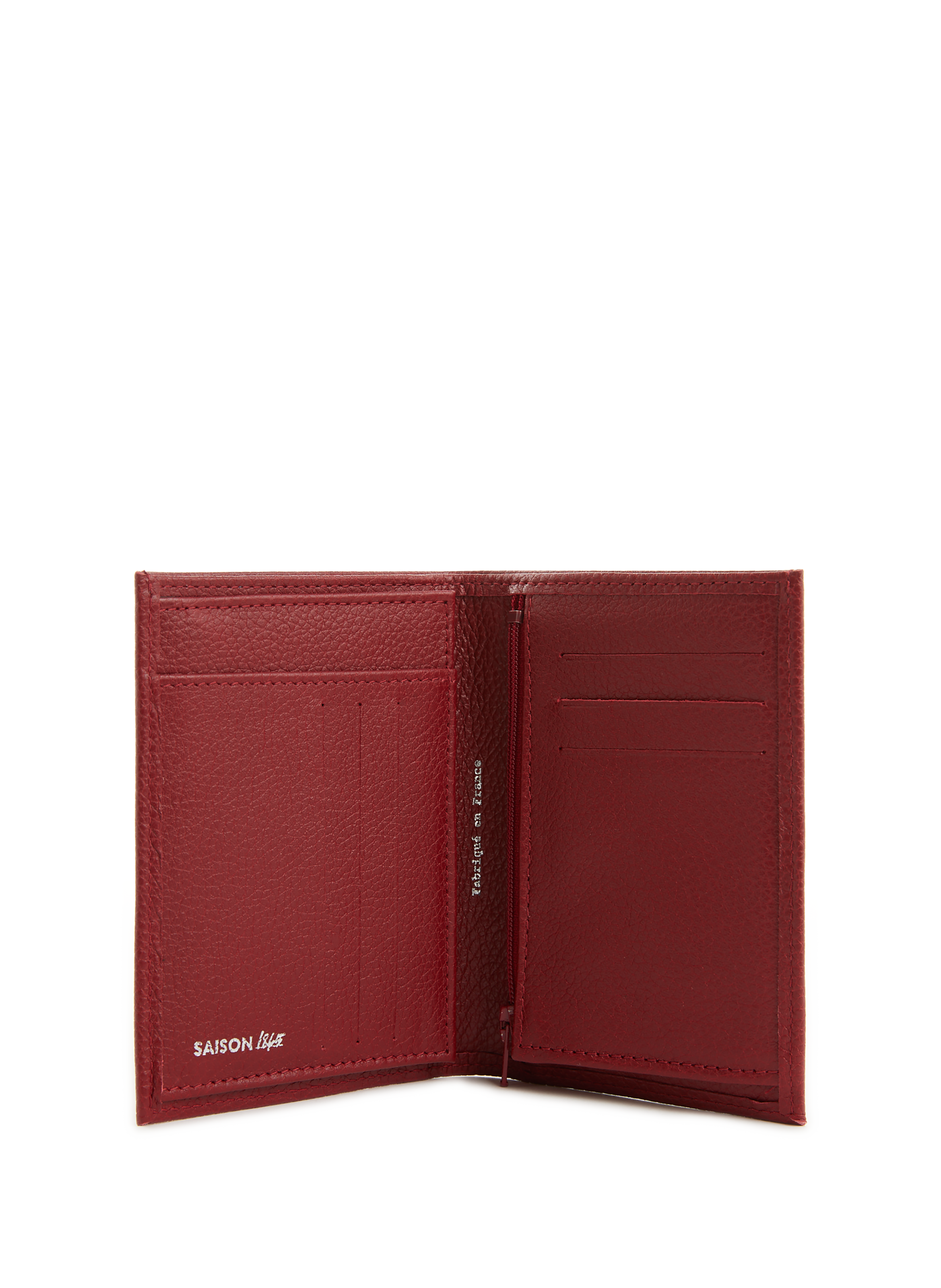 Portefeuille en cuir de veau