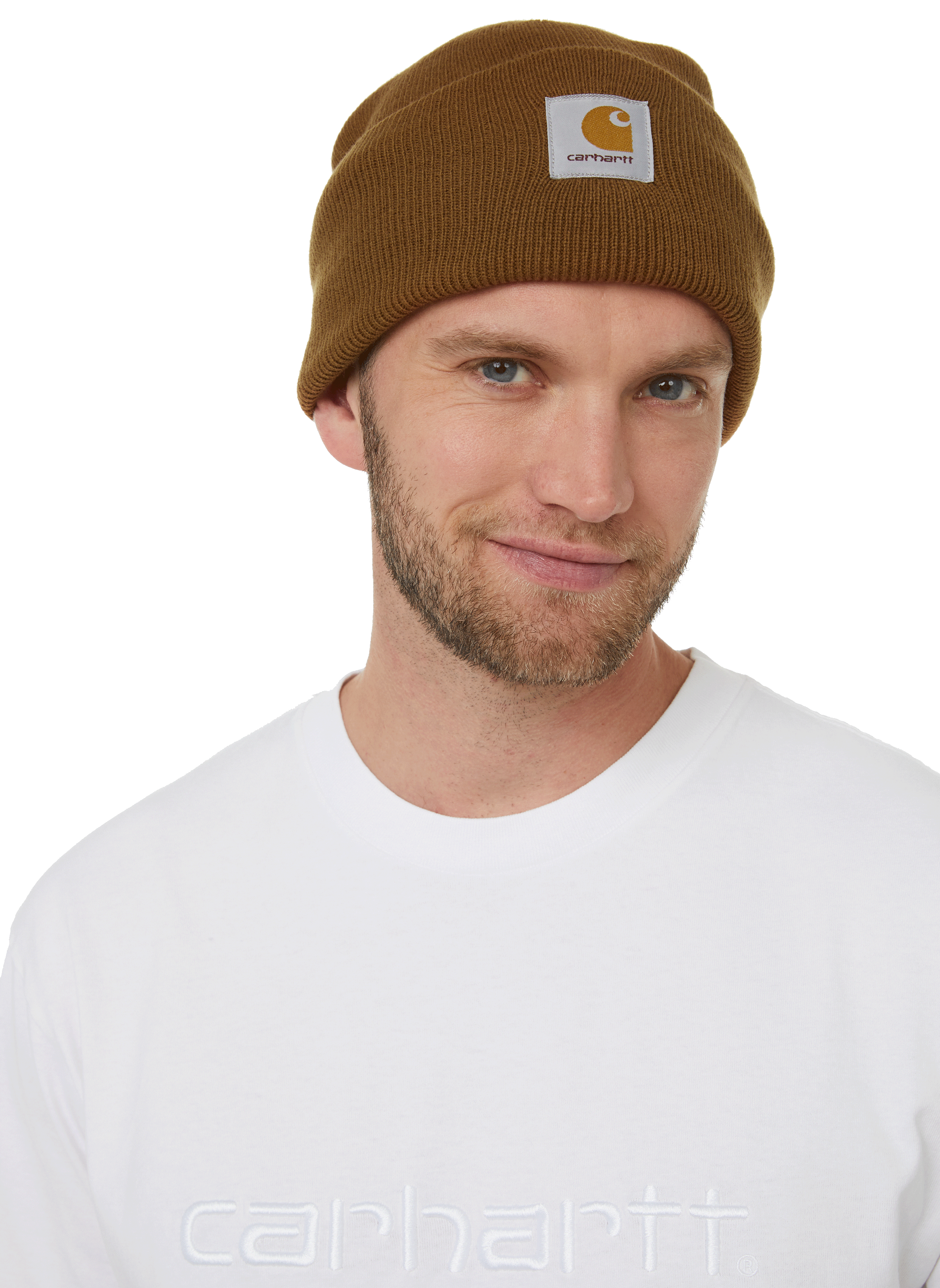 Bonnet à revers CARHARTT WIP Marron