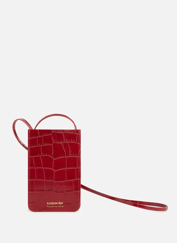 Pochette Dorothée Rouge by SAISON 1865 SAISON 1865 Pochette Dorothée Rouge