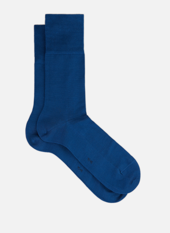 Camouflage-print mid-calf cotton-blend socks FALKE