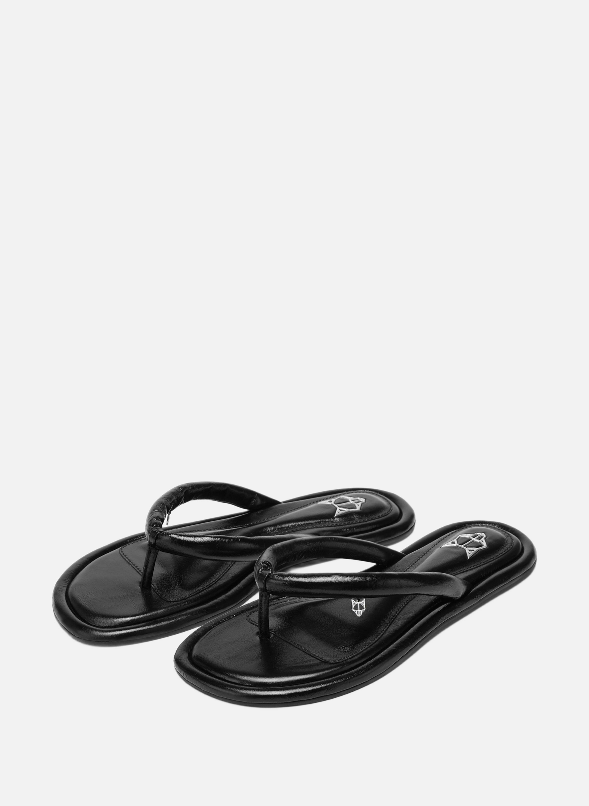 Tongs grenada NAKED WOLFE Noir