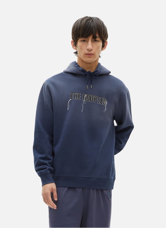 Sweatshirt logo Bleu by THE KOOPLES THE KOOPLES Sweatshirt logo Bleu
