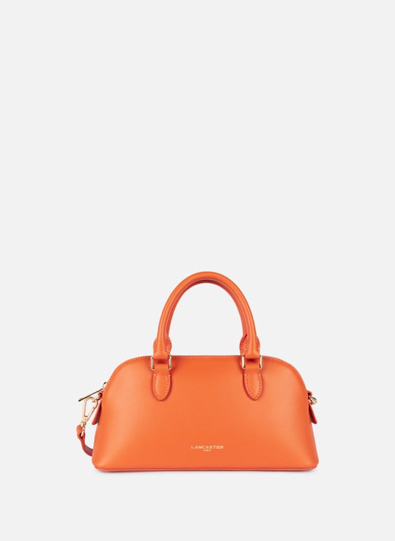 Grand sac demi lune - sierra jia Orange by LANCASTER LANCASTER Grand sac demi lune - sierra jia Orange