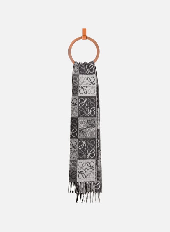 Anagram wool and cashmere scarf Multicolour by LOEWE LOEWE Anagram wool and cashmere scarf Multicolour