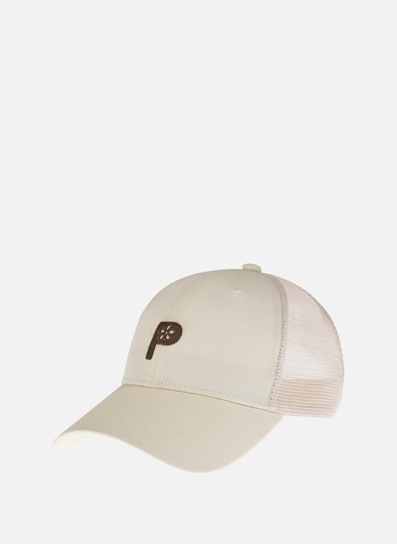 Casquette brodée en coton mélangé Blanc by 64 BLD HAUSSMANN PARIS 64 BLD HAUSSMANN PARIS Casquette brodée en coton mélangé Blanc