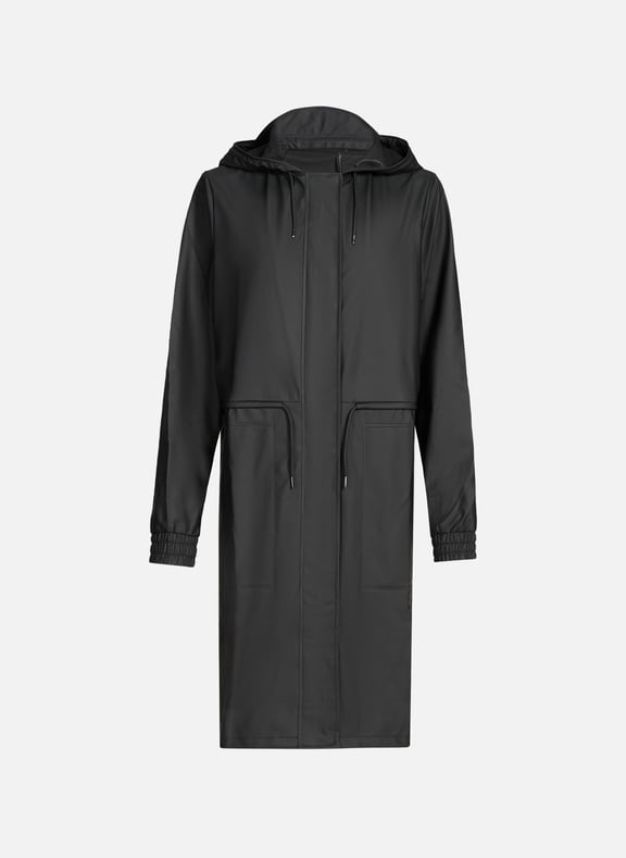 Parka mi-longue Noir by RAINS RAINS Parka mi-longue Noir