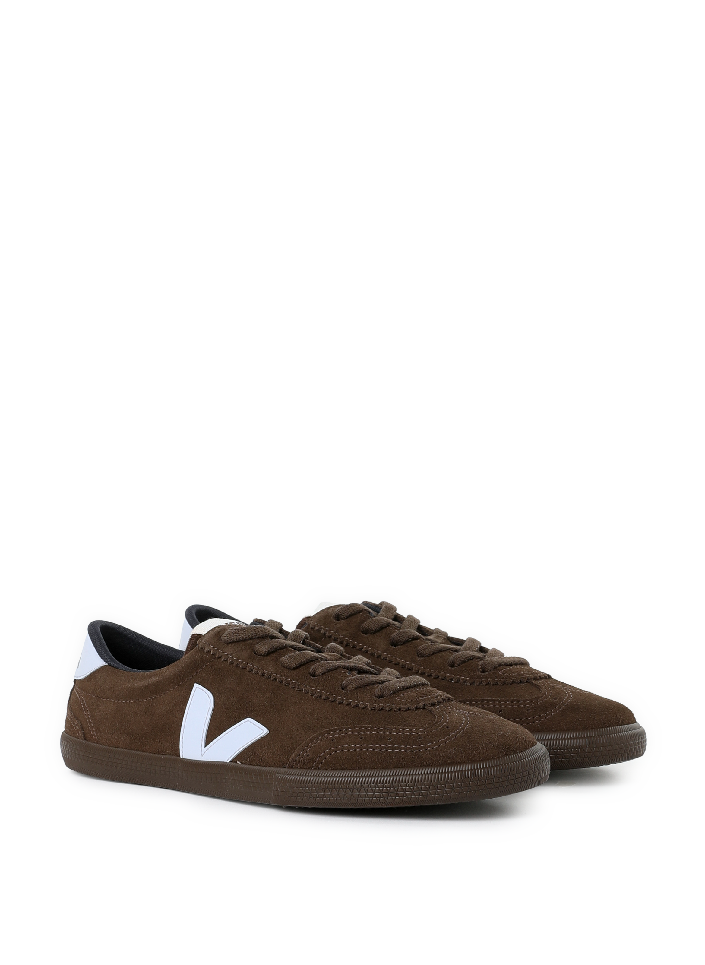 Leather Volley sneakers VEJA Brown