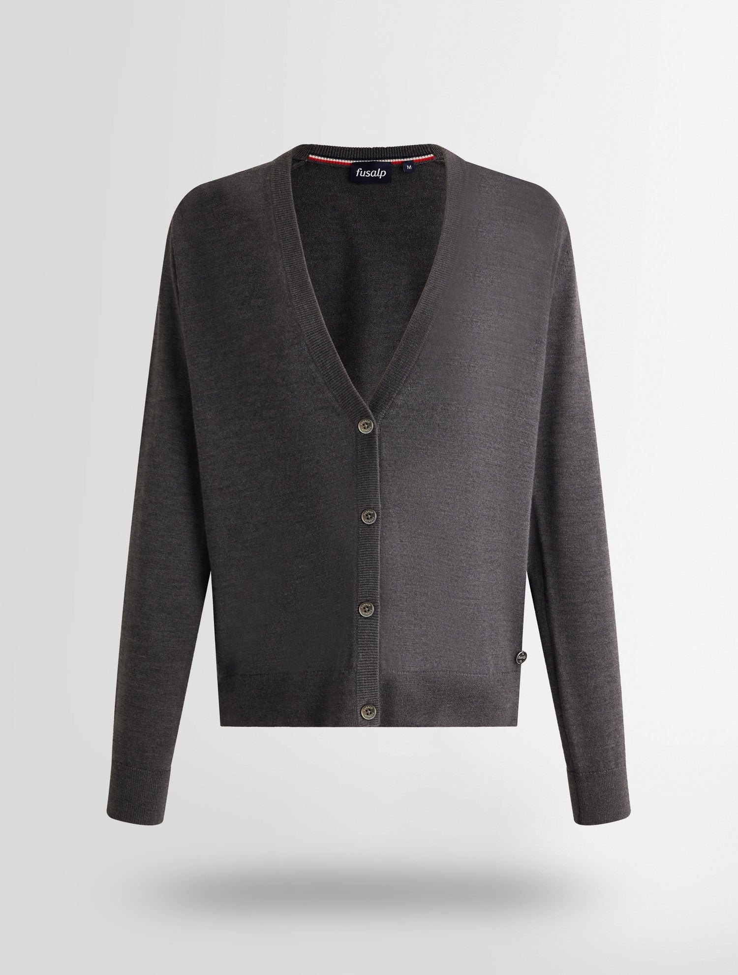 Gilet leovra col blazer coupe regular FUSALP Gris