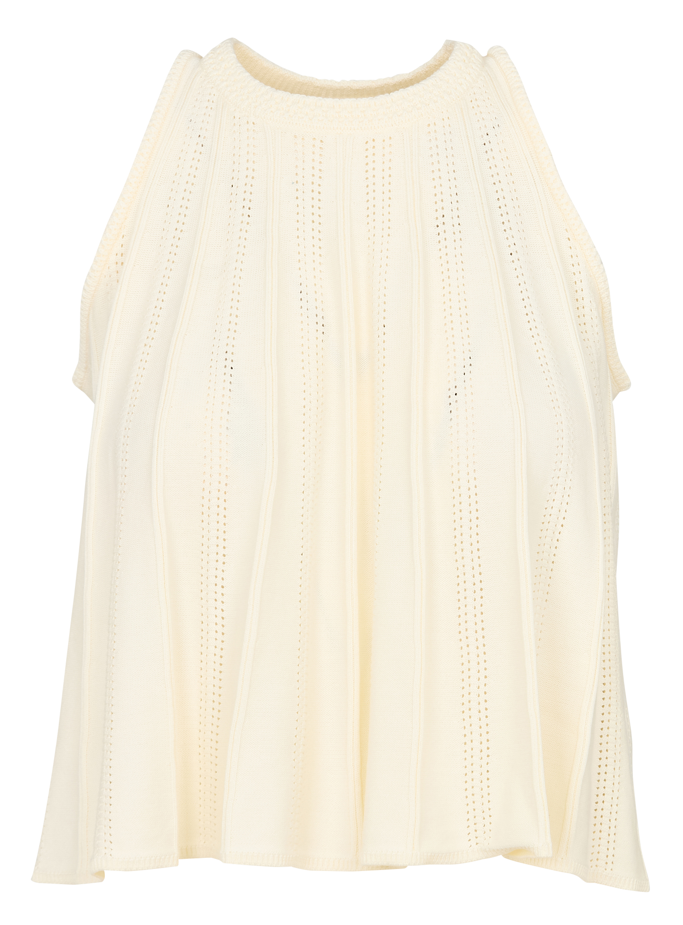 Top oversize en maille ajourée serres BA&SH Beige