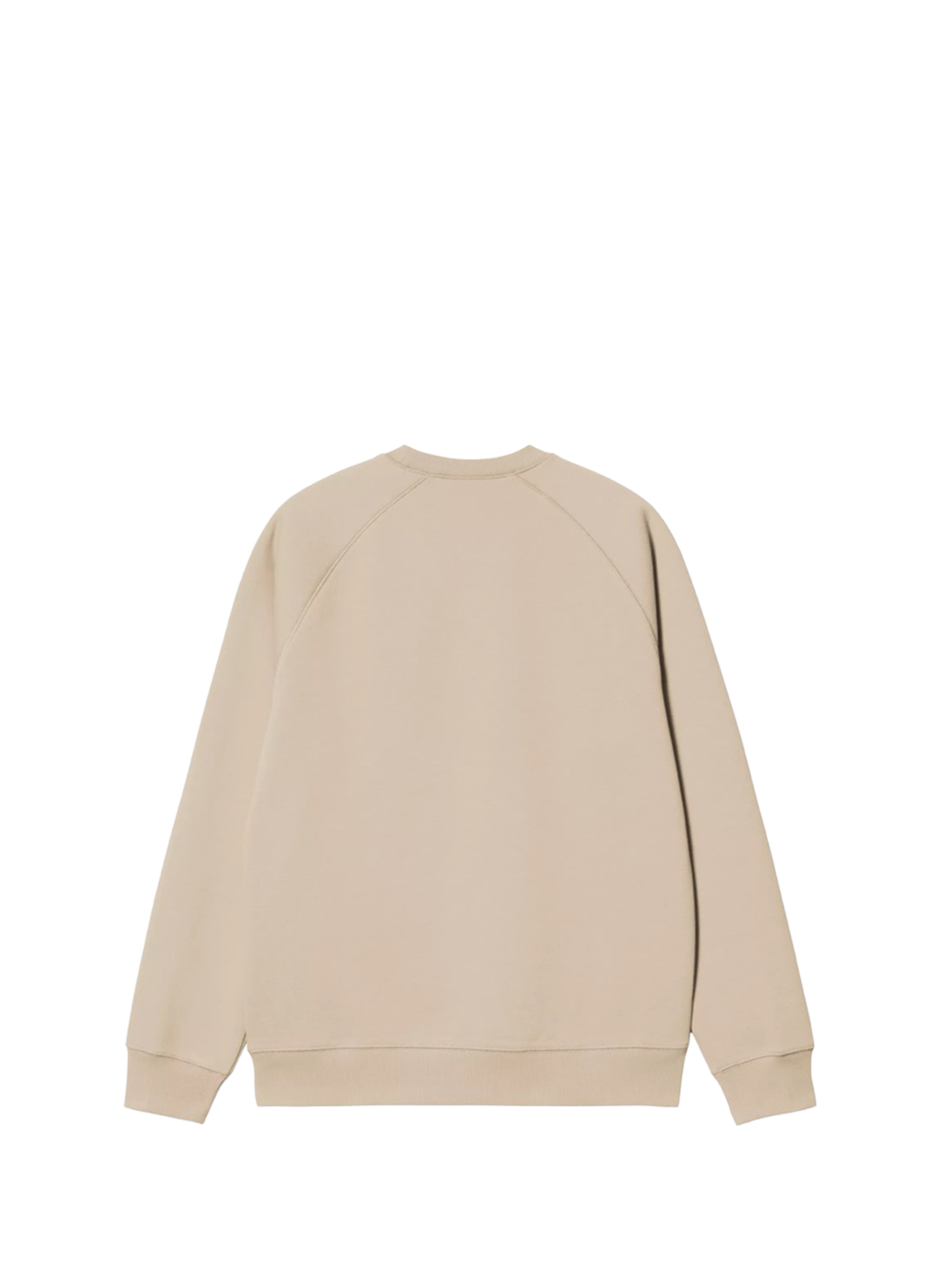Oversized cotton screen-printed sweatshirt CARHARTT WIP Beige