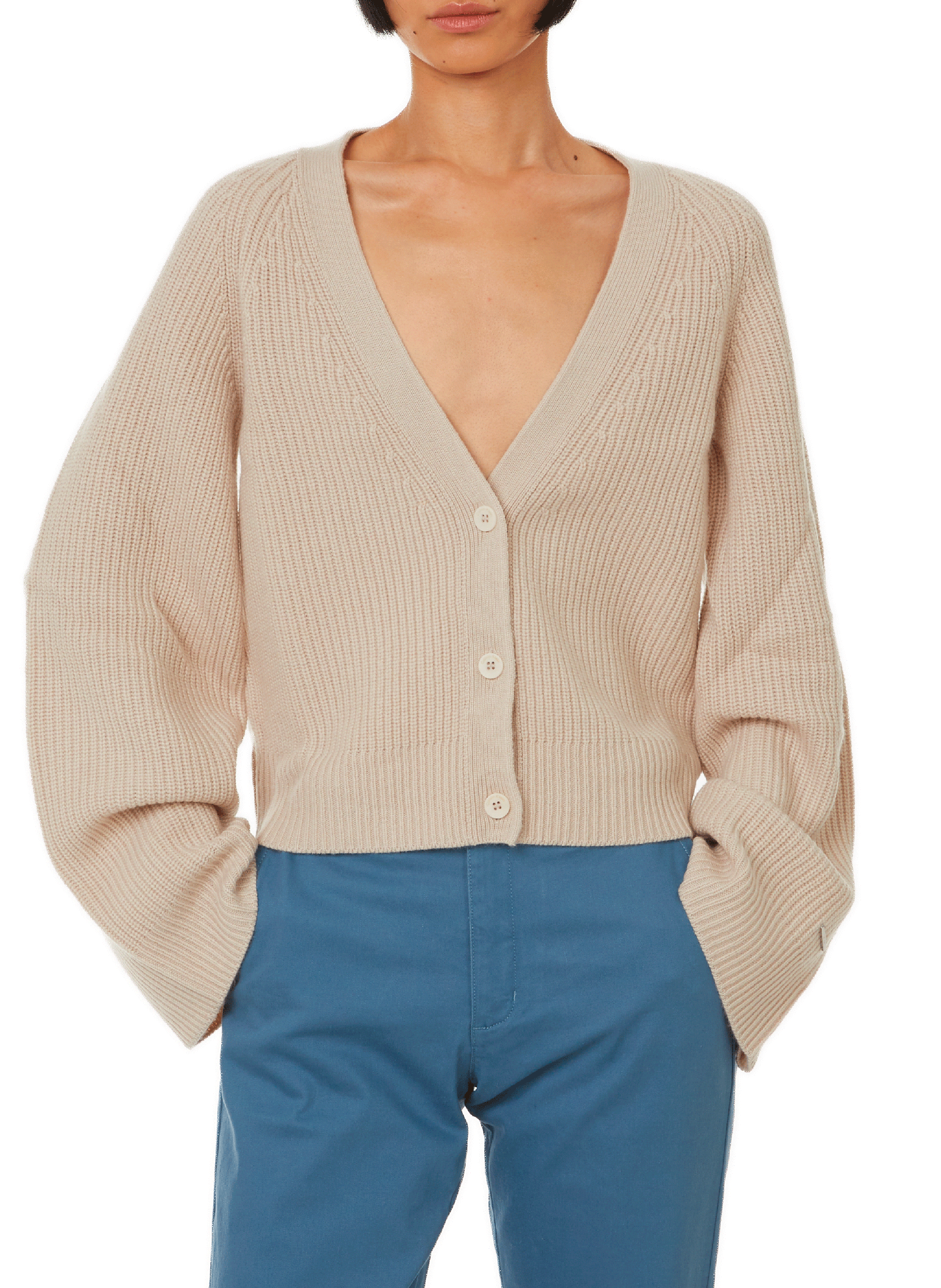 Wool beanie  MACKIE Beige