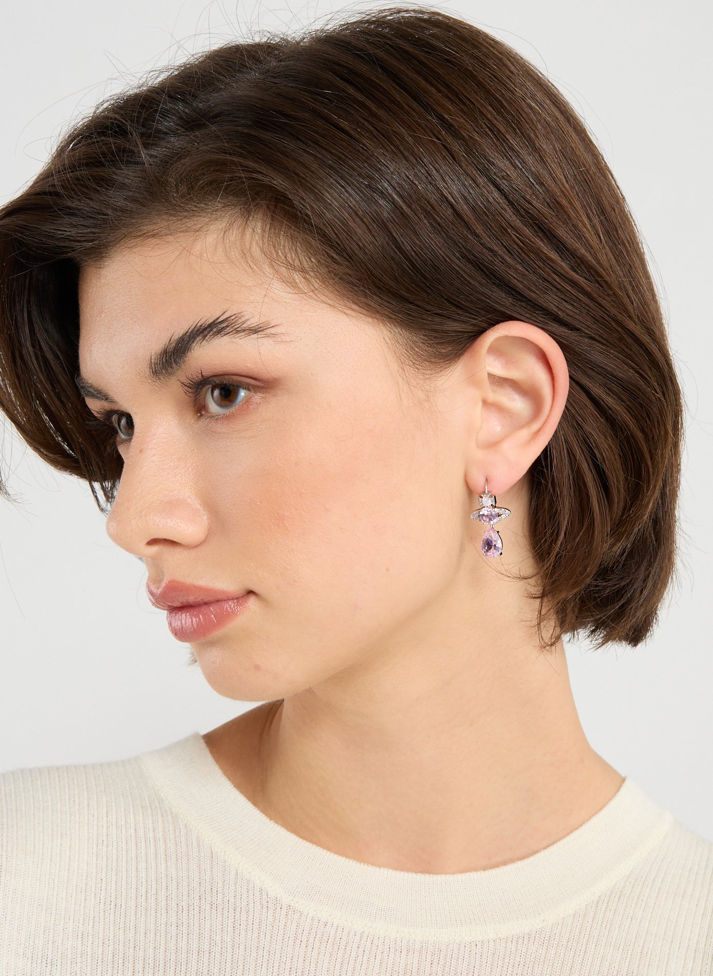 VIVIENNE WESTWOOD Boucles d'oreilles Ismene Rose