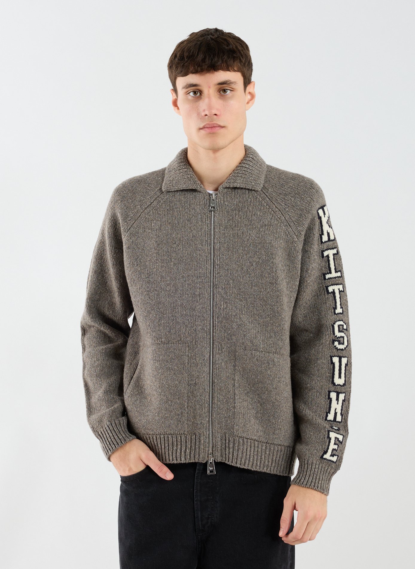 Black suit jacket  MAISON KITSUNÉ Grey