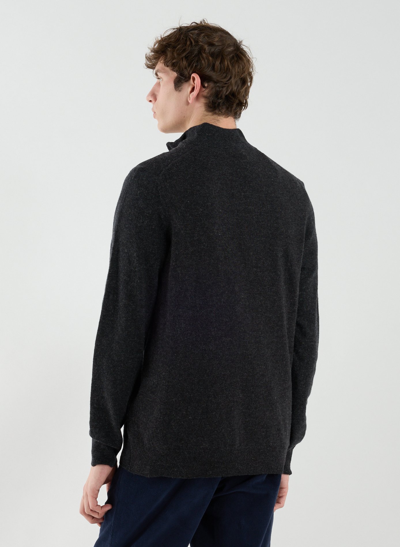 Zip-Neck Jumper LYLE & SCOTT Black