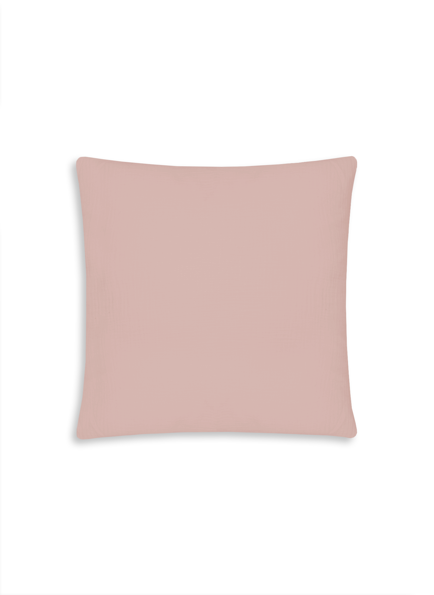 Taie d'oreiller en gaze de coton biologique AU PRINTEMPS PARIS Rouge