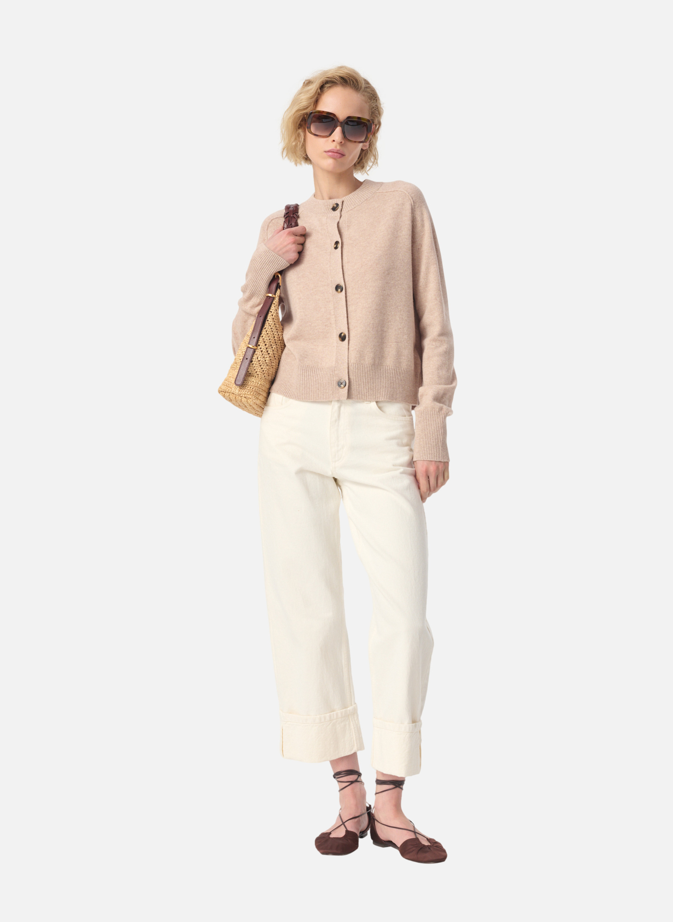 Cardigan gretel VANESSA BRUNO Beige
