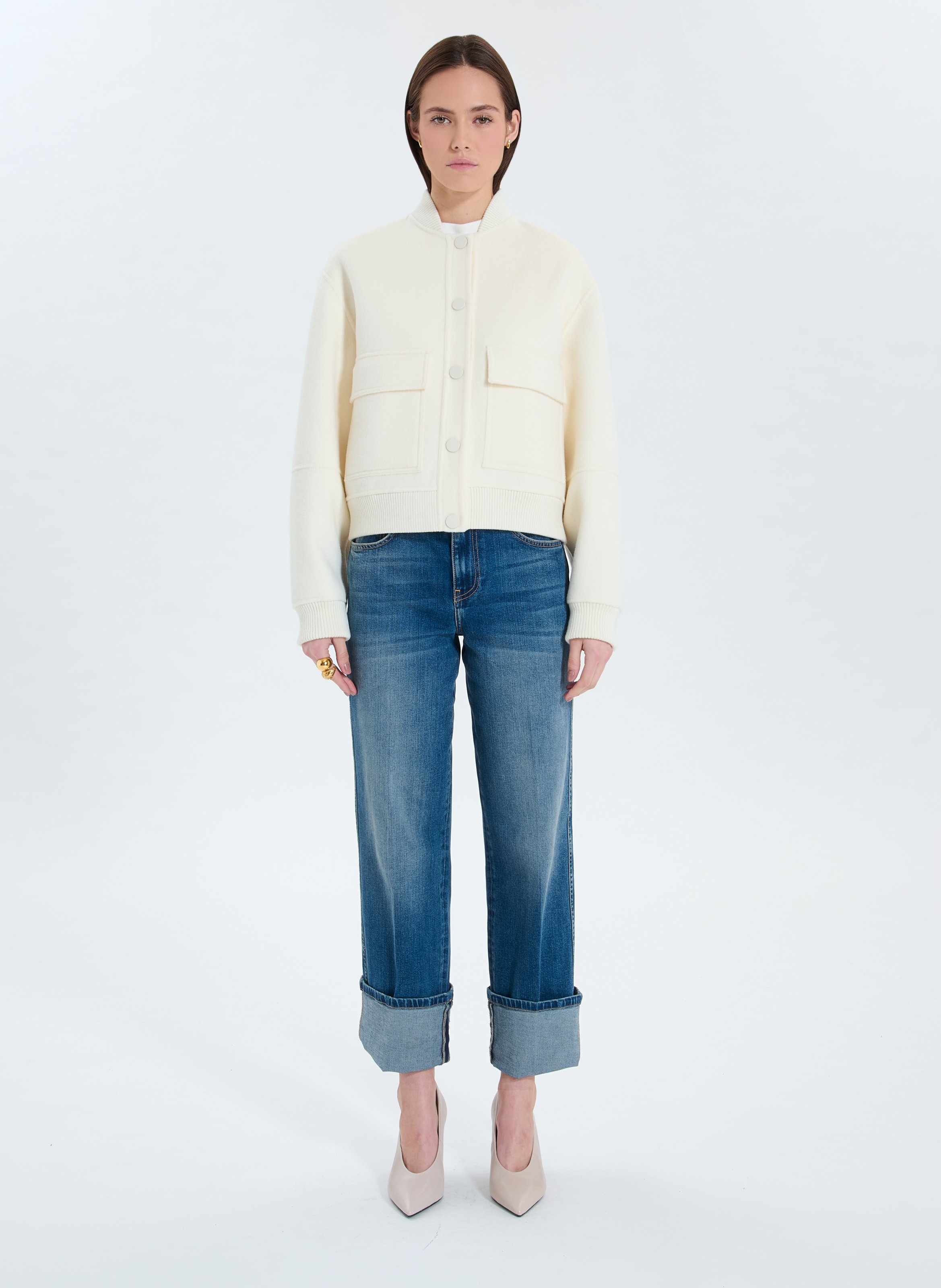 Manteau  maevan ZAPA Blanc