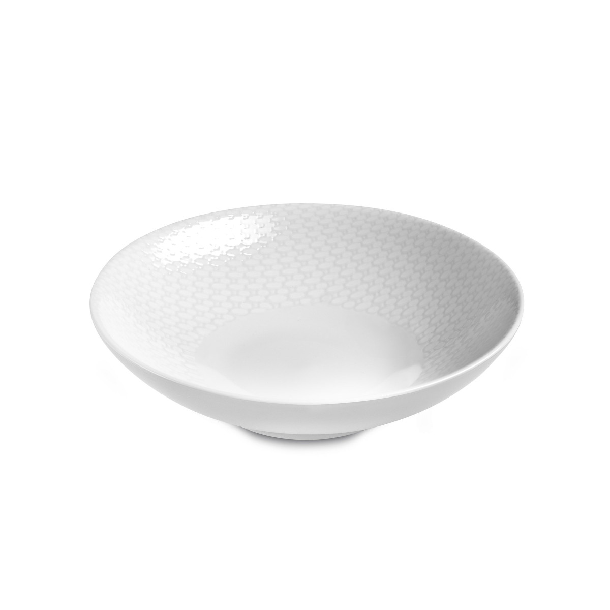 Izy - assiette salade et pâtes (lot de 6) MEDARD DE NOBLAT Blanc