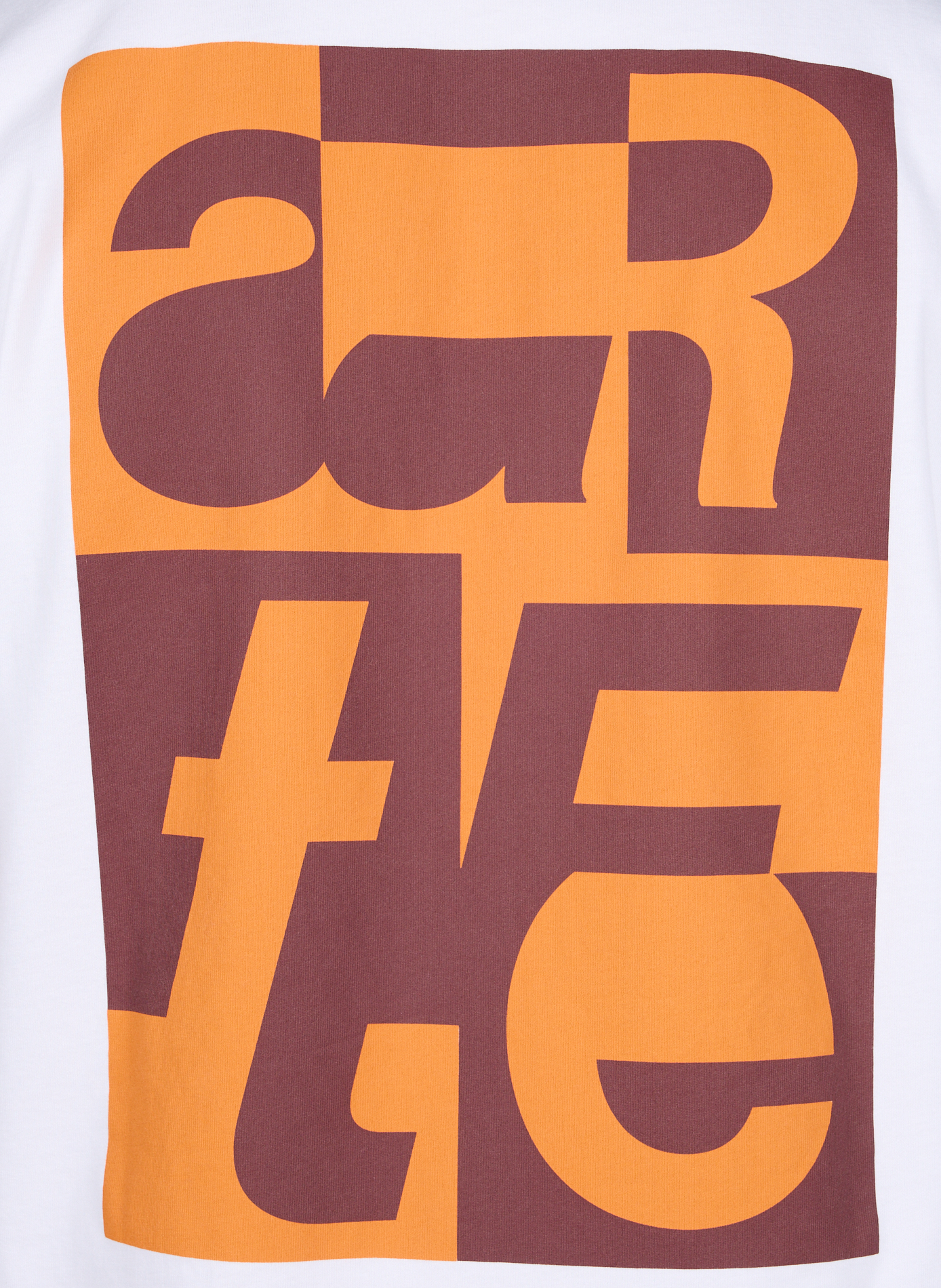 T-shirt imprimé au dos en coton ARTE ANTWERP Blanc