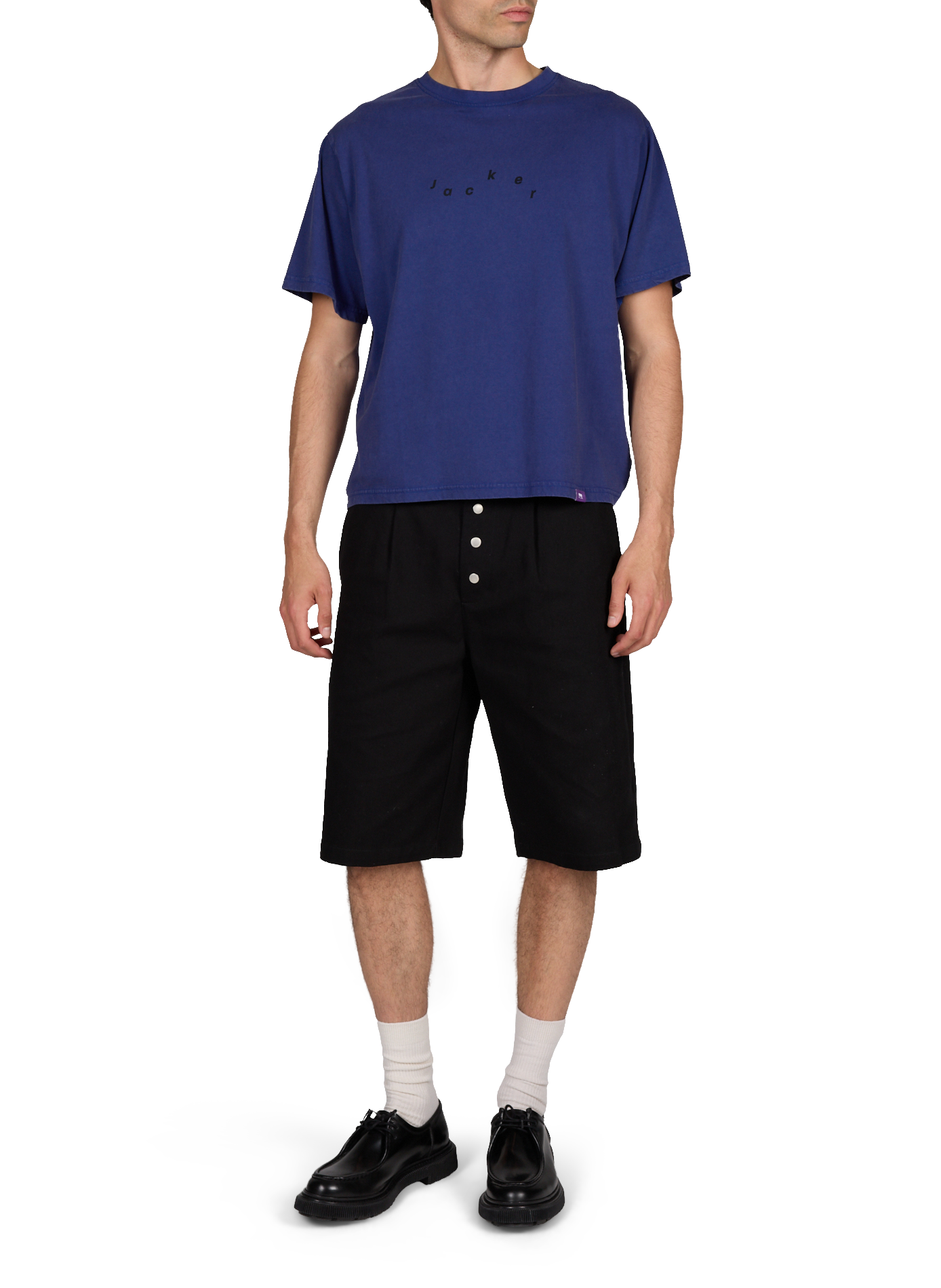 T-shirt à imprimé  JACKER. Bleu