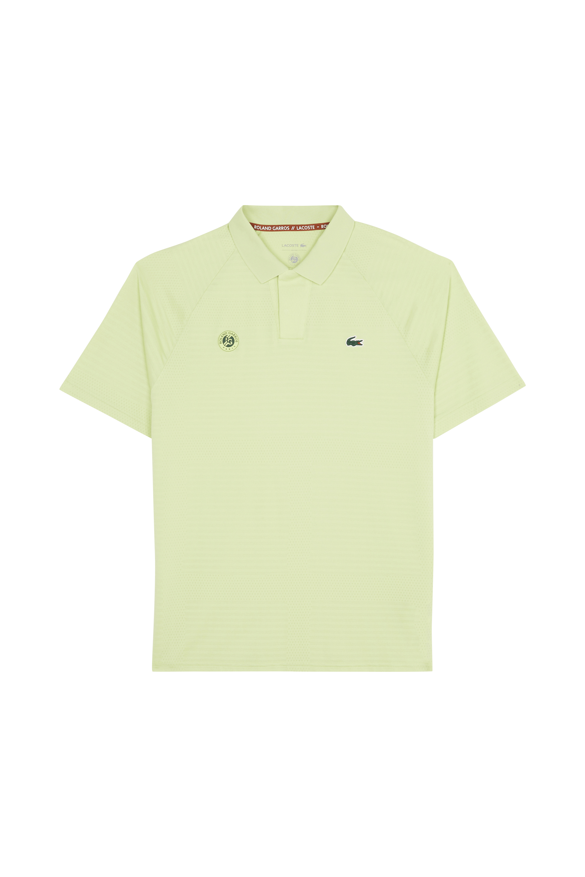 Polo roland garros performance LACOSTE Vert
