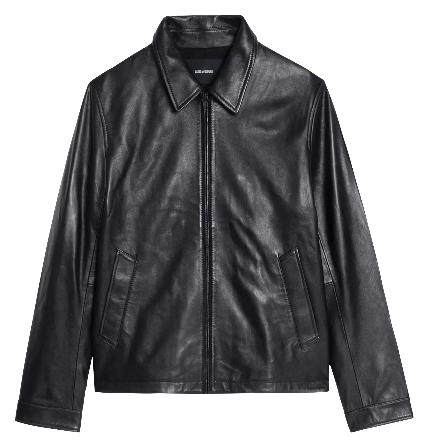 Blouson en cuir loumy ZADIG&VOLTAIRE Noir