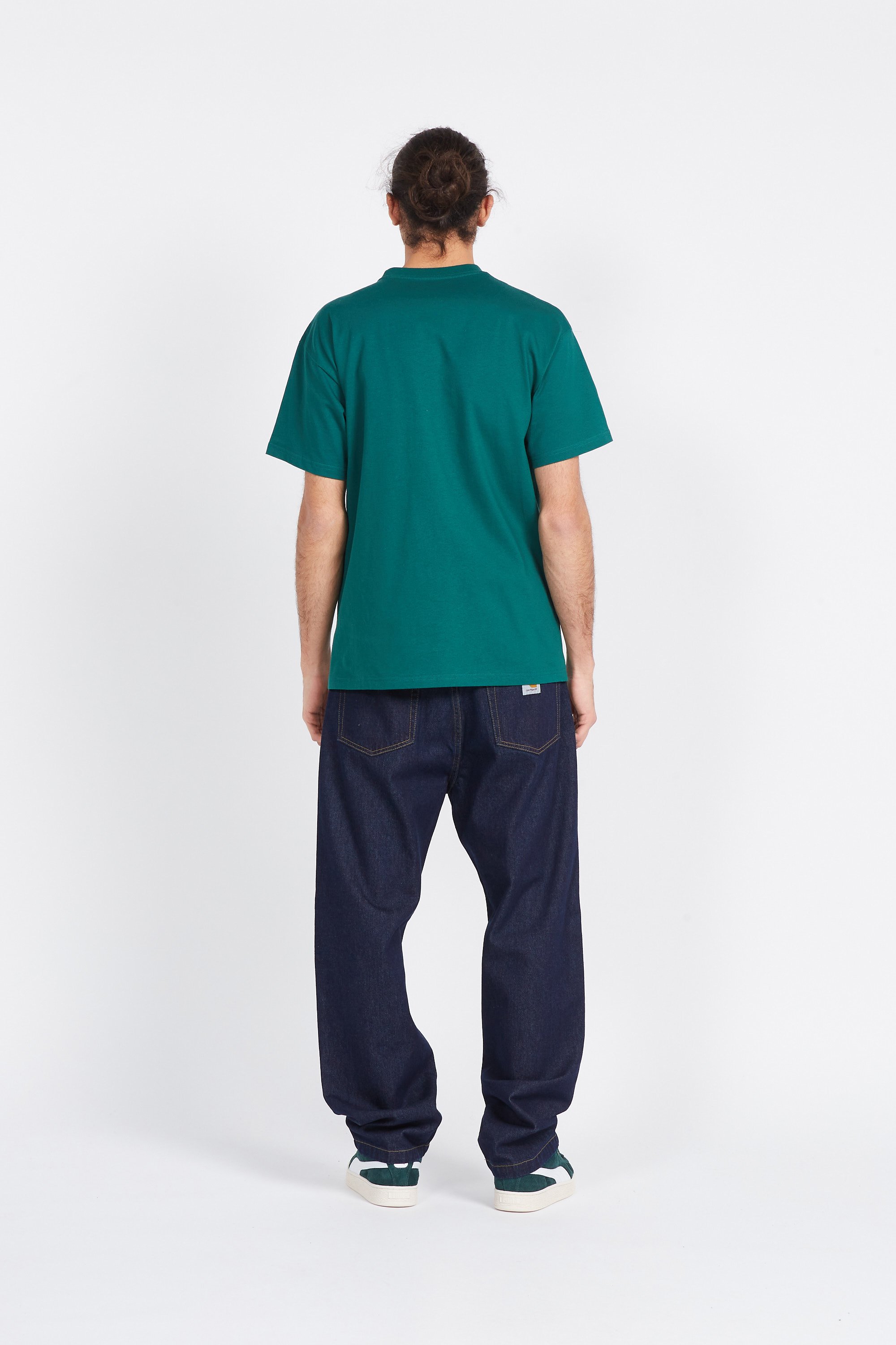 Jean landon CARHARTT WIP Bleu