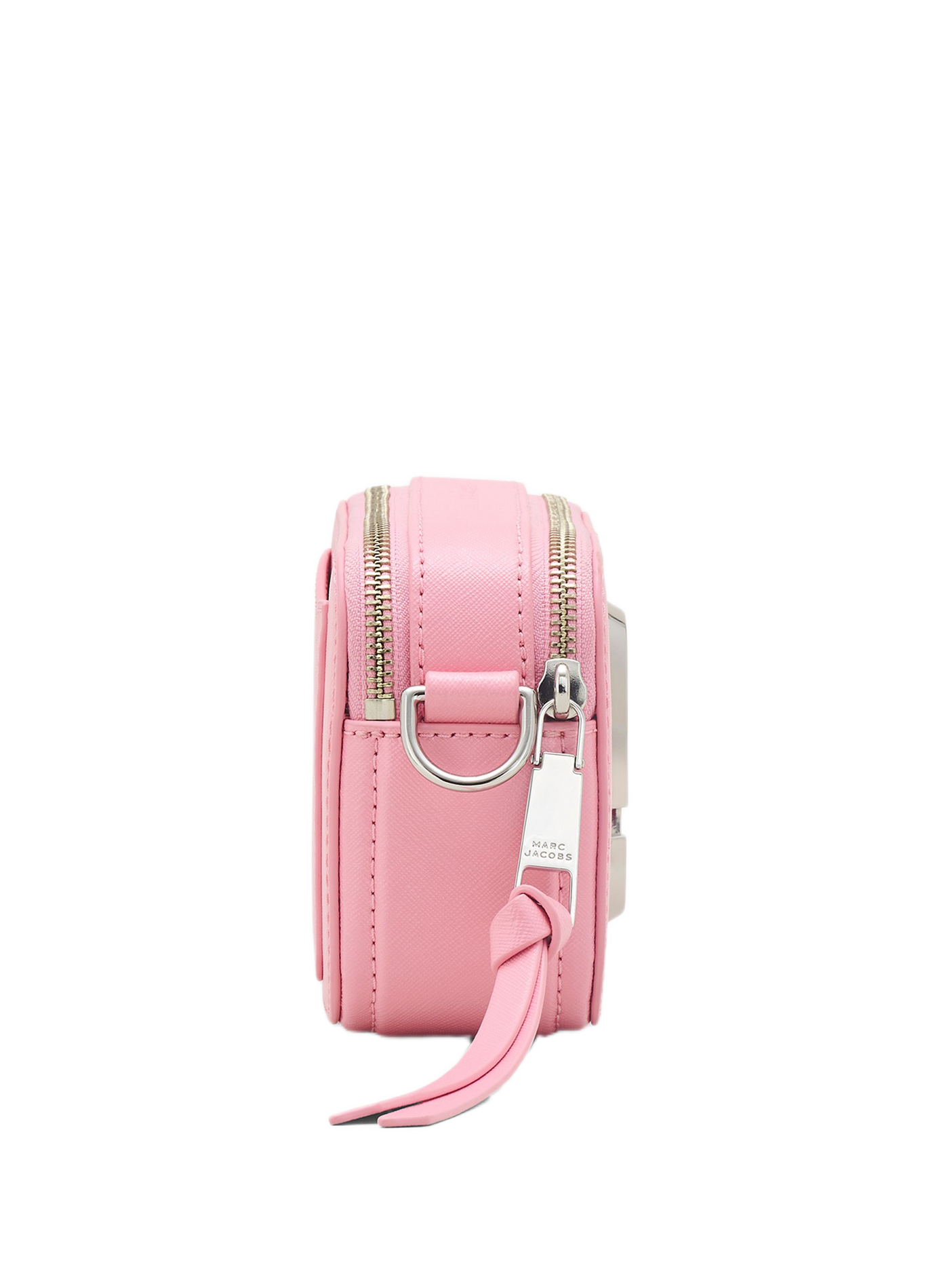 Schoudertas Snapshot in leer MARC JACOBS Roze