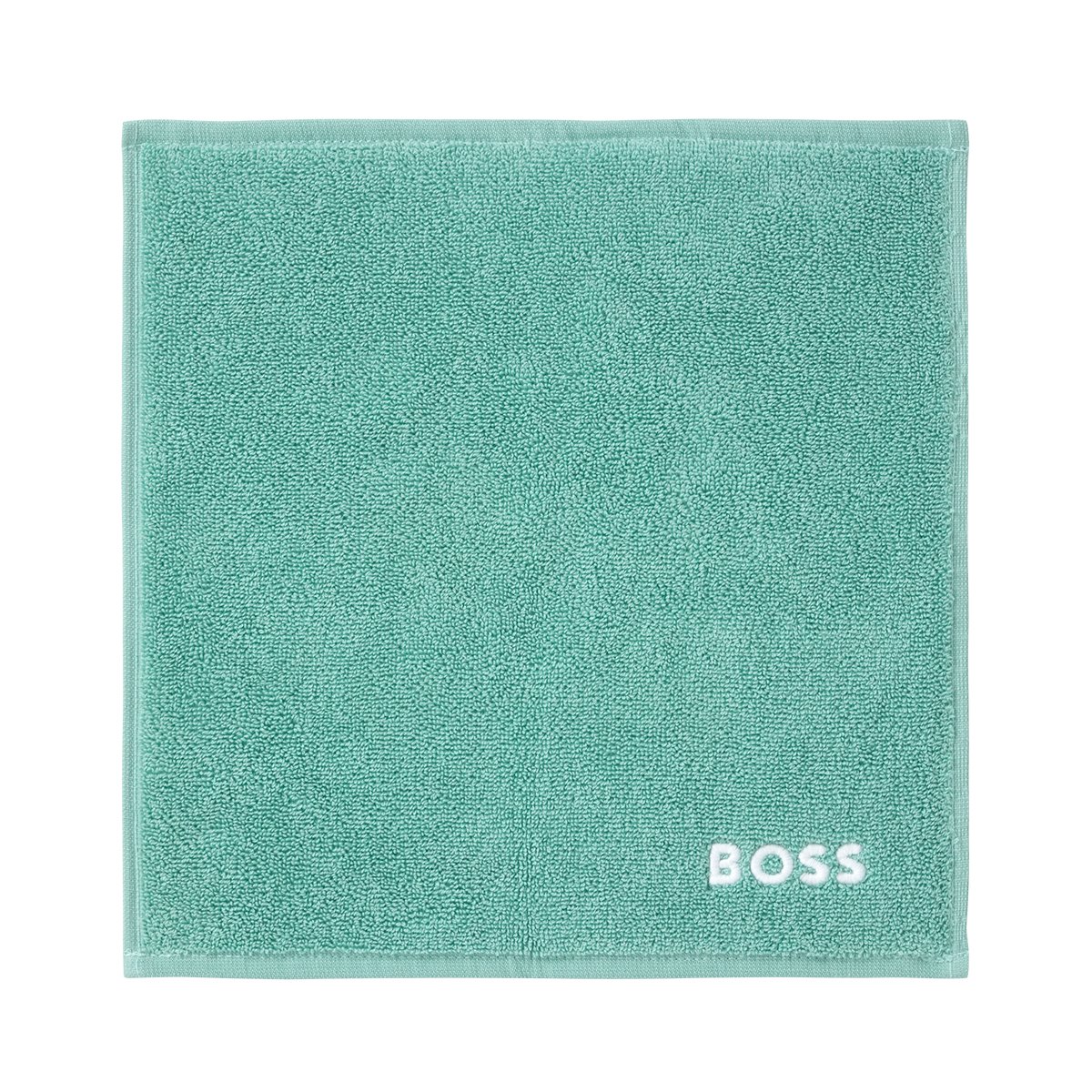Serviette de toilette  en coton, edge  Lagoon