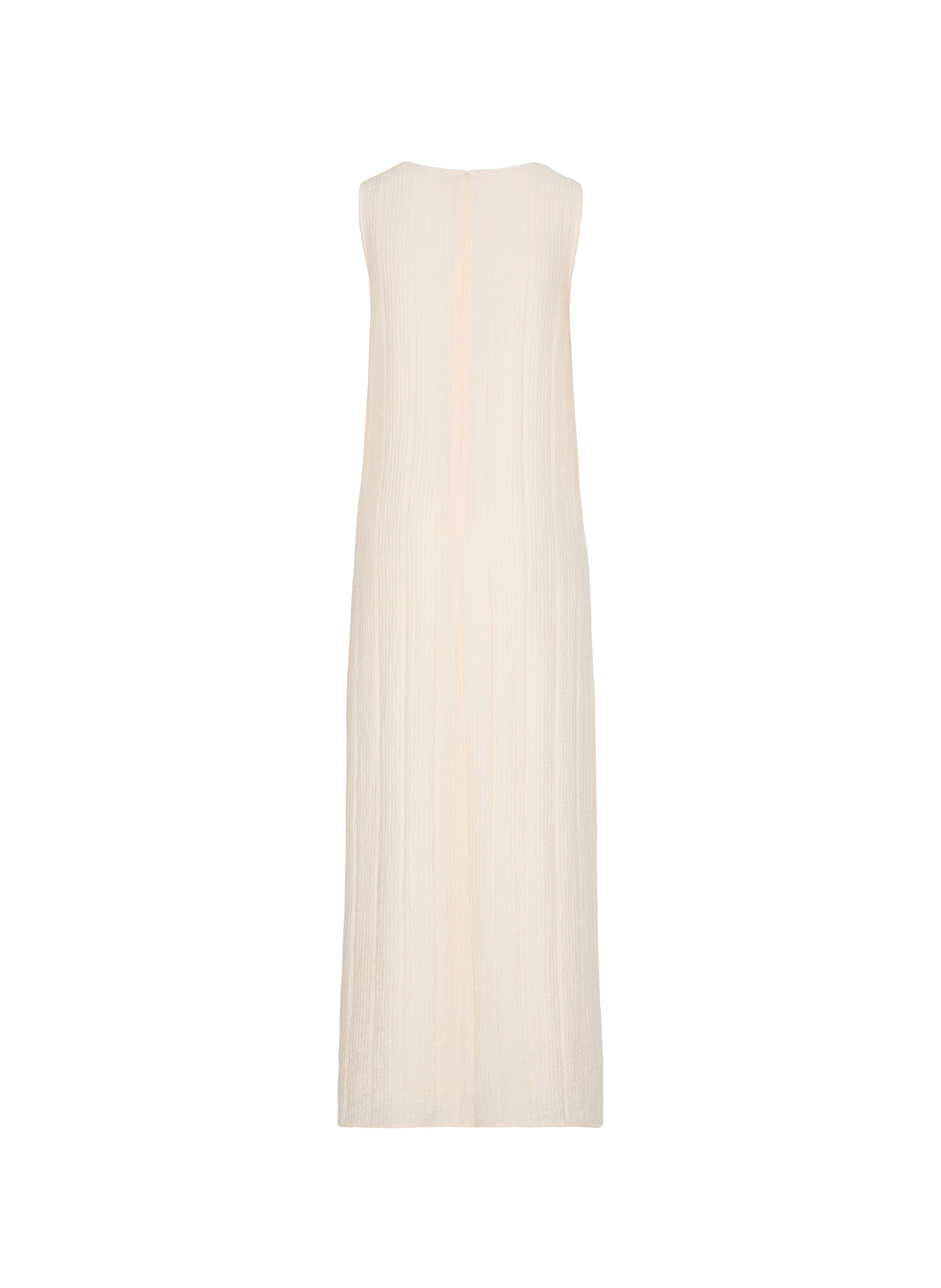 Textured Sleeveless Maxi Dress CALVIN KLEIN Beige